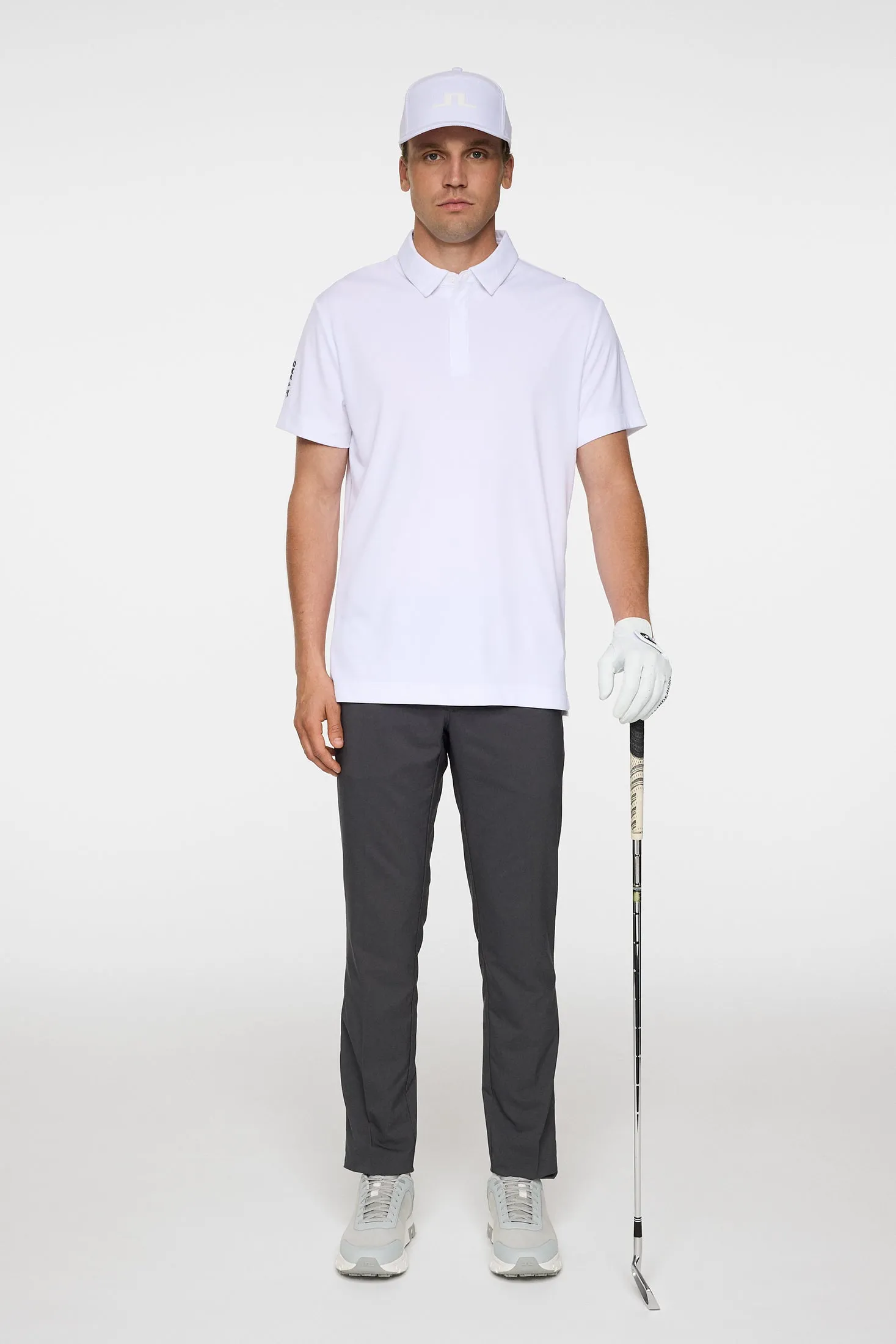 Dex Polo / White sold by J. Lindeberg product image thumbnail 4