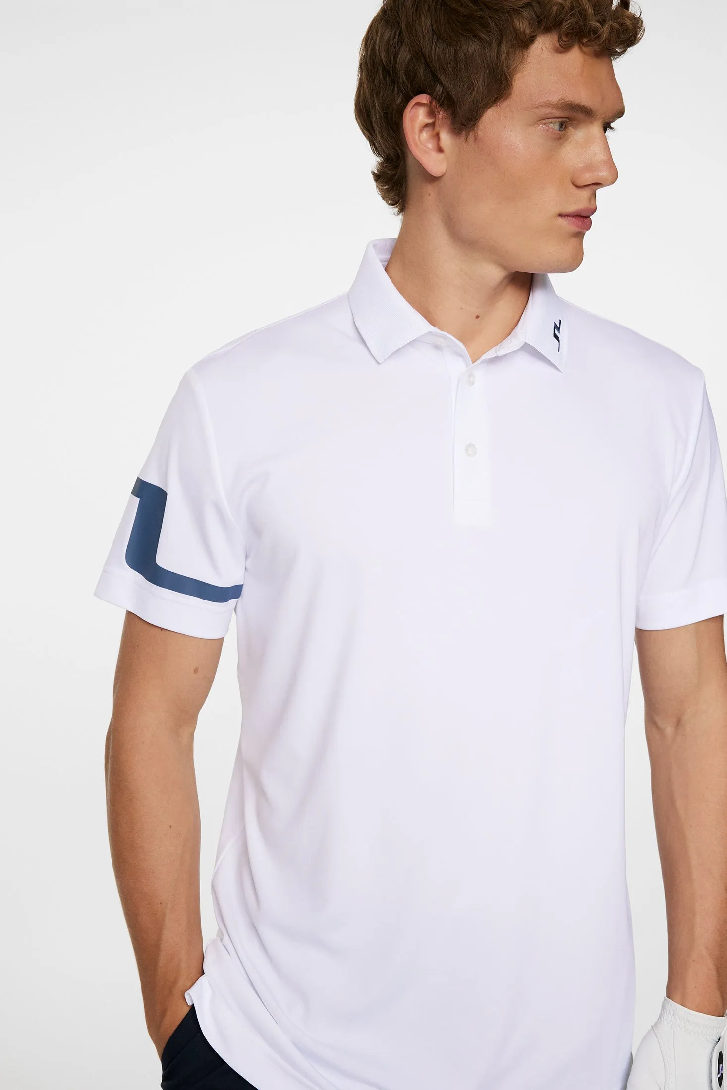 Heath Polo / White sold by J. Lindeberg product image thumbnail 5