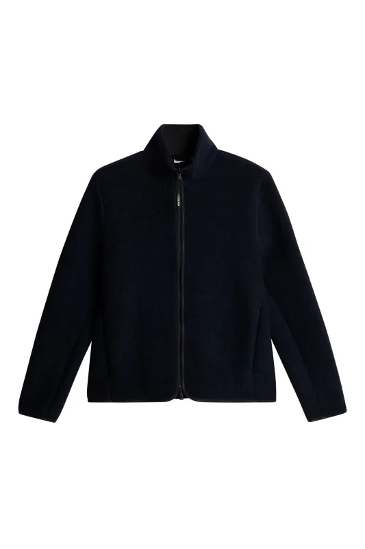 Dustin Wool Fleece Jacket / JL Navy made by J. Lindeberg