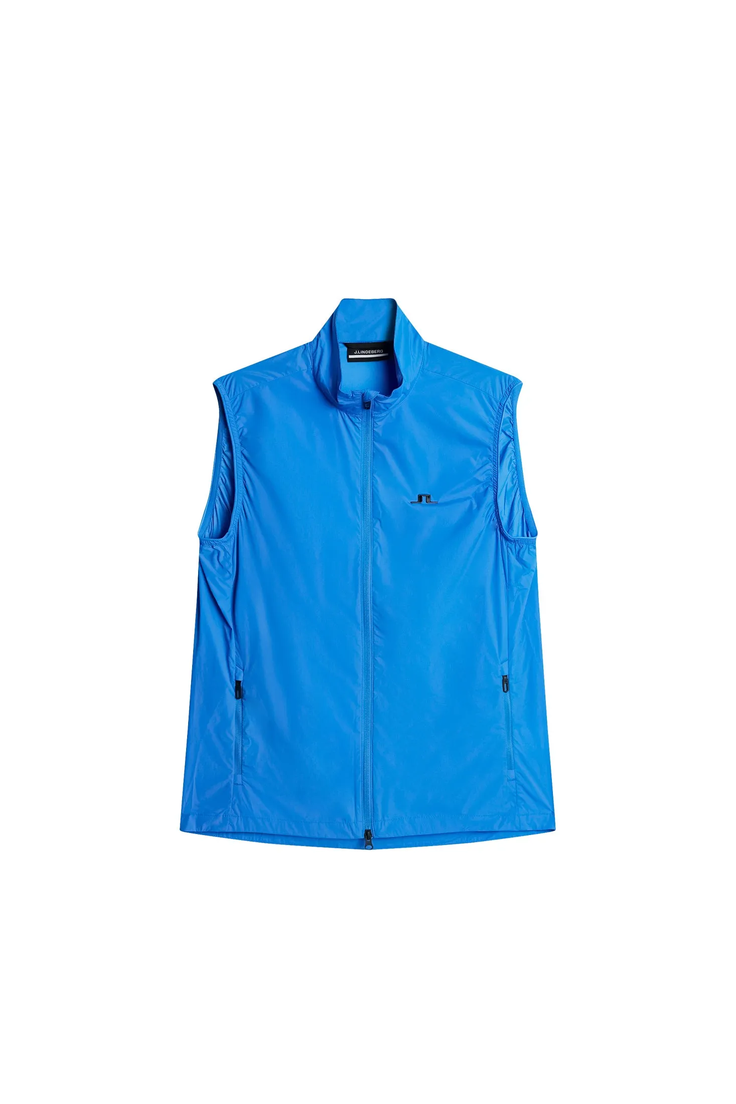Ash Light Packable Vest / Sonic Blue sold by J. Lindeberg