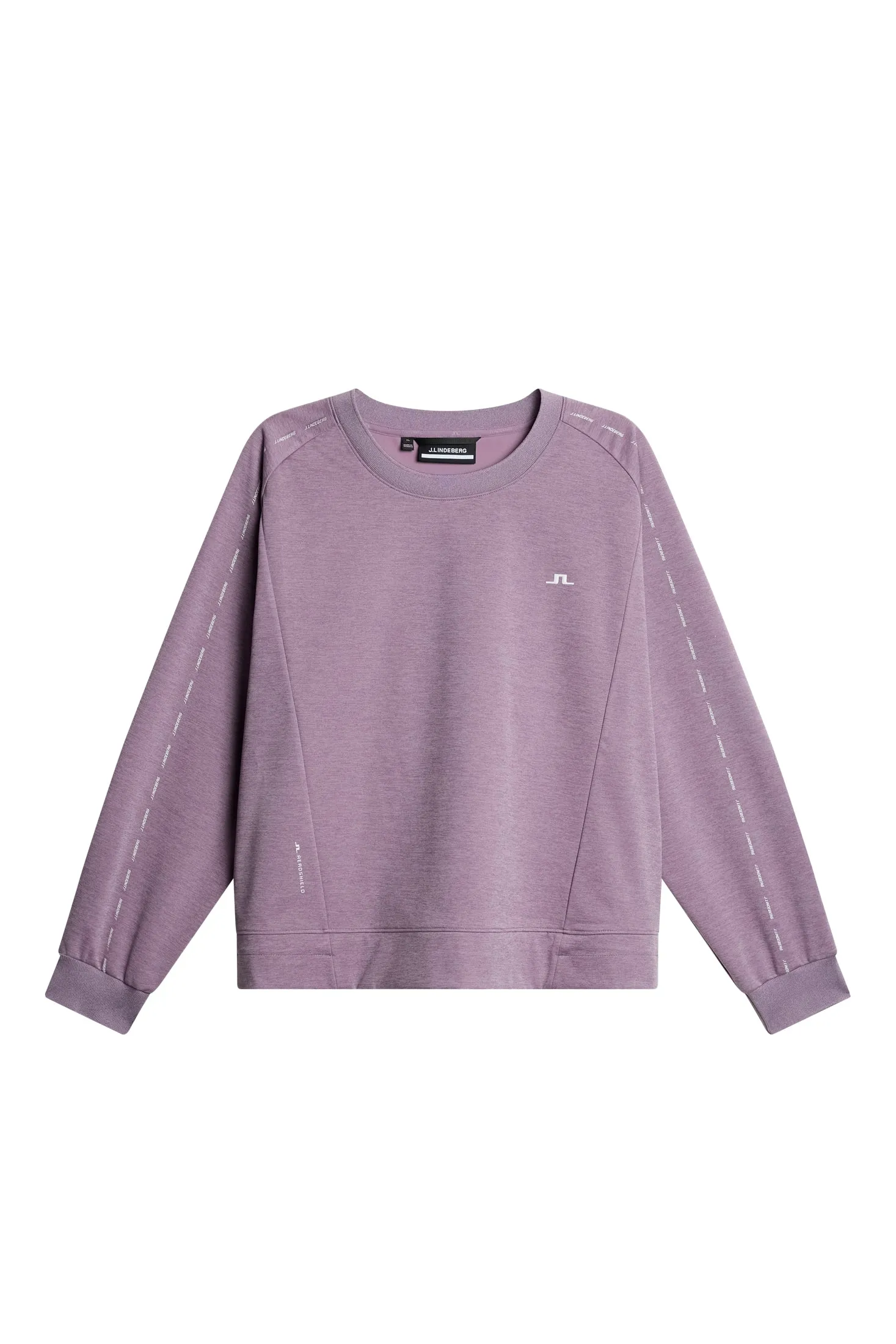 Lucy Windblock Sweatshirt / Very Grape Melange sold by J. Lindeberg