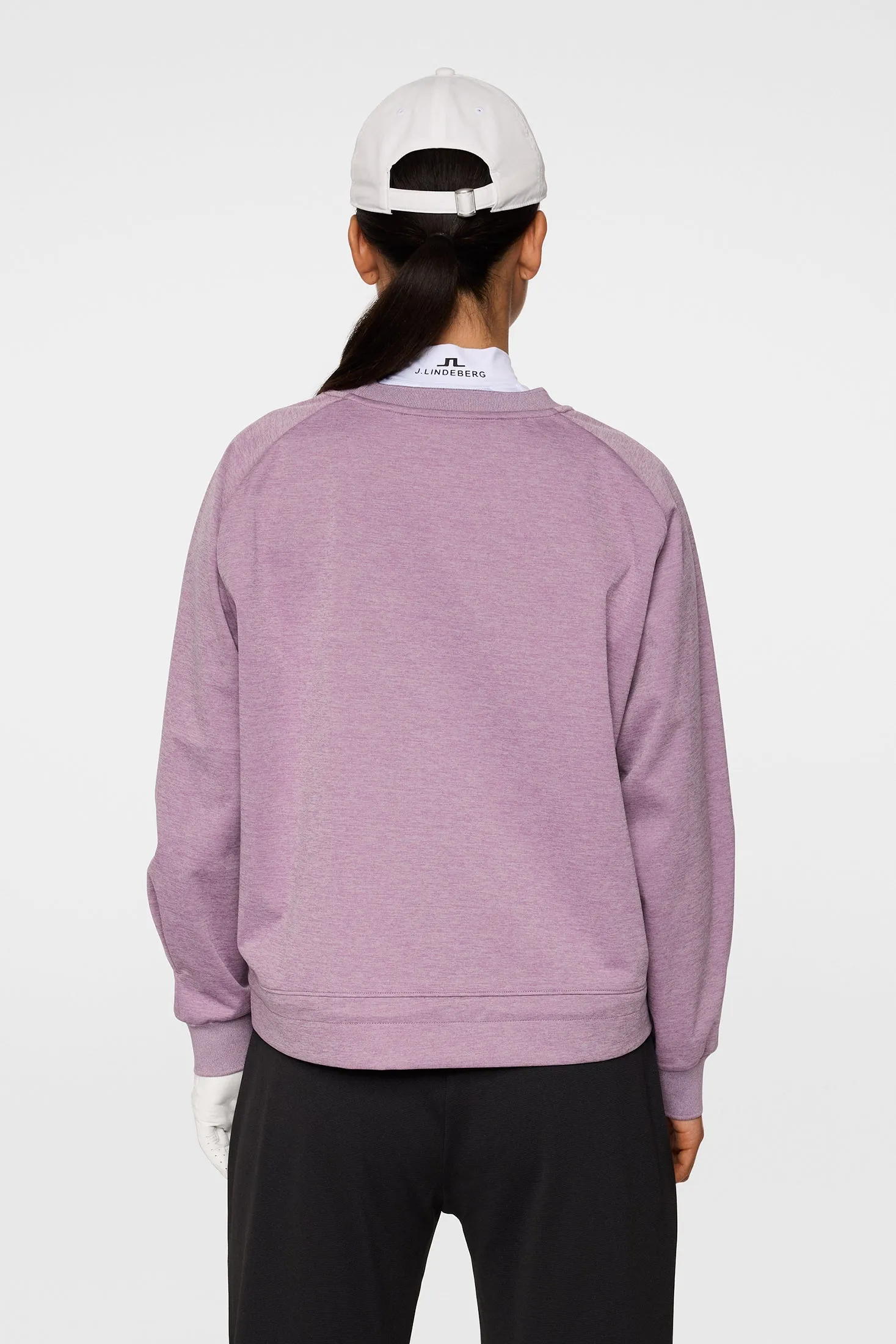 Lucy Windblock Sweatshirt / Very Grape Melange sold by J. Lindeberg product image thumbnail 3
