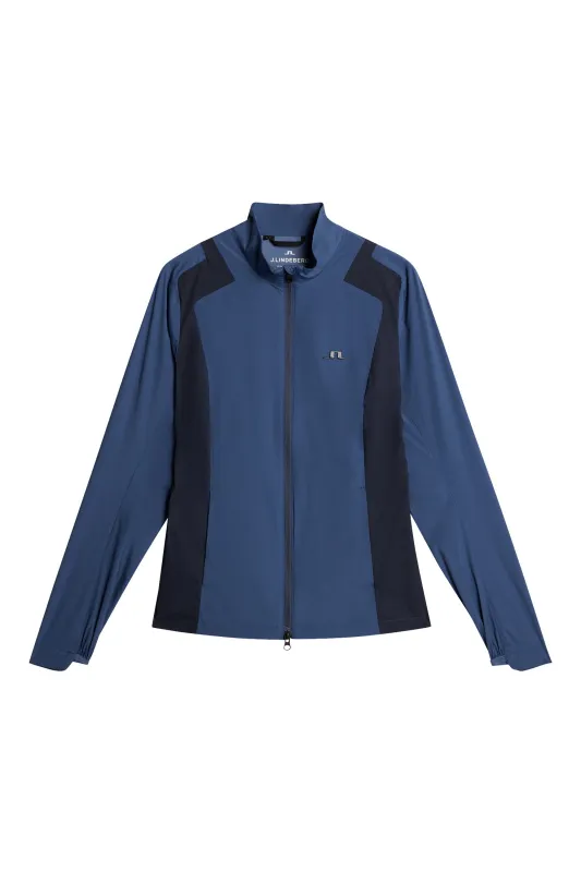 Brooks Zip Jacket / Vintage Indigo sold by J. Lindeberg