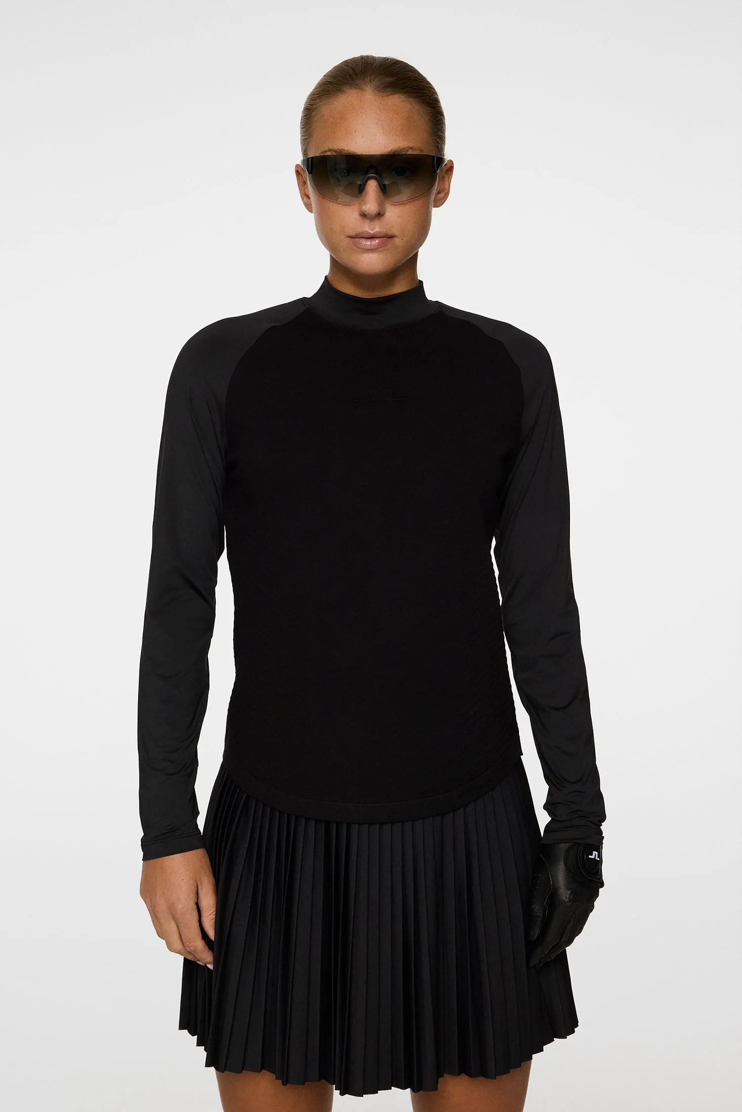 Darla Hybrid Knit Sweater / Black sold by J. Lindeberg product image thumbnail 2