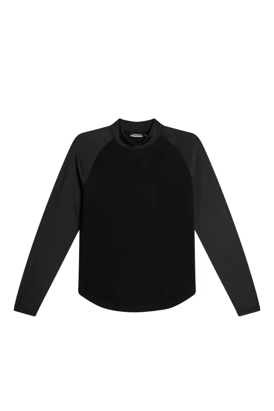 Darla Hybrid Knit Sweater / Black made by J. Lindeberg