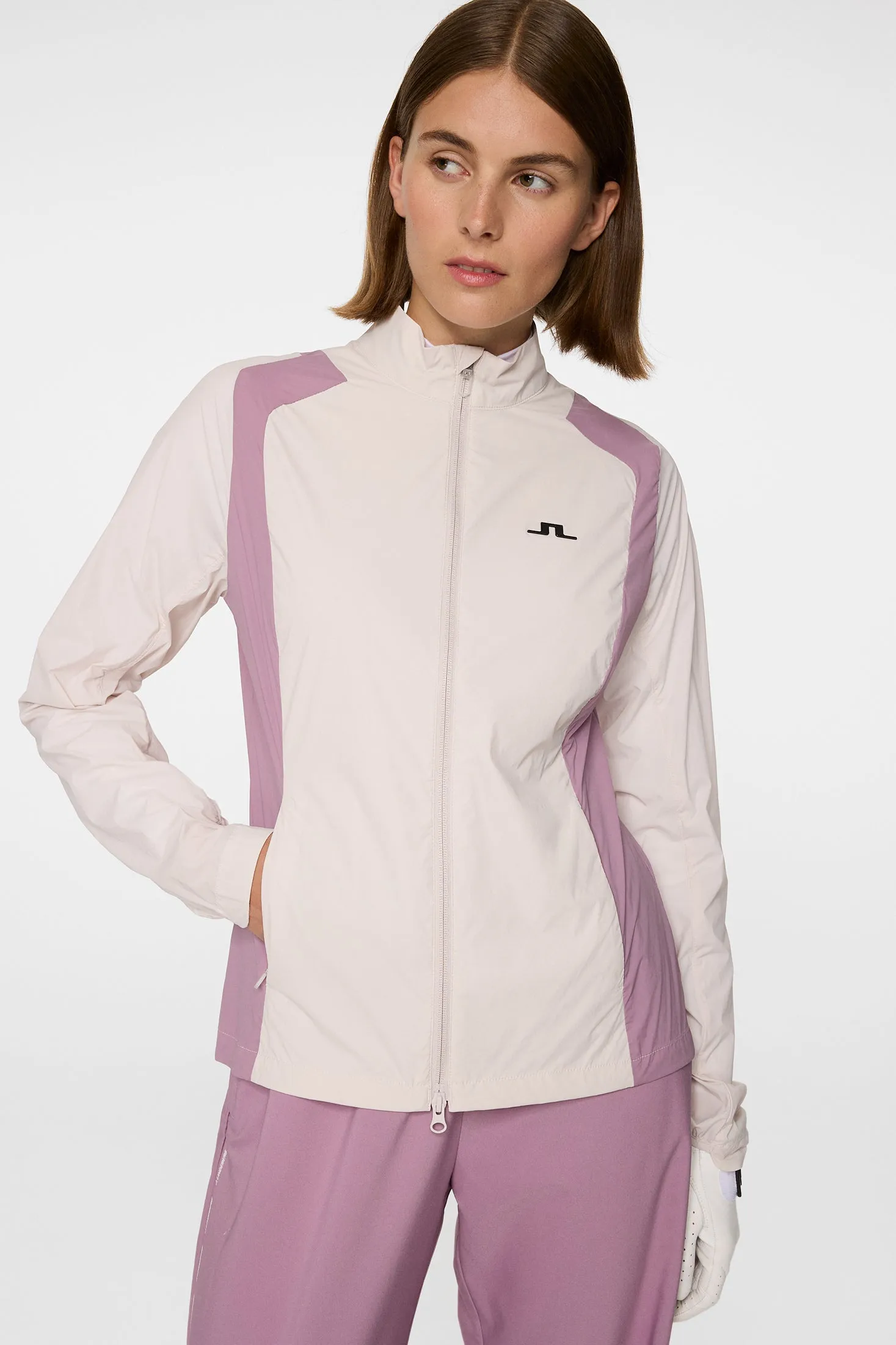 Brooks Zip Jacket / Grey Lilac sold by J. Lindeberg product image thumbnail 5