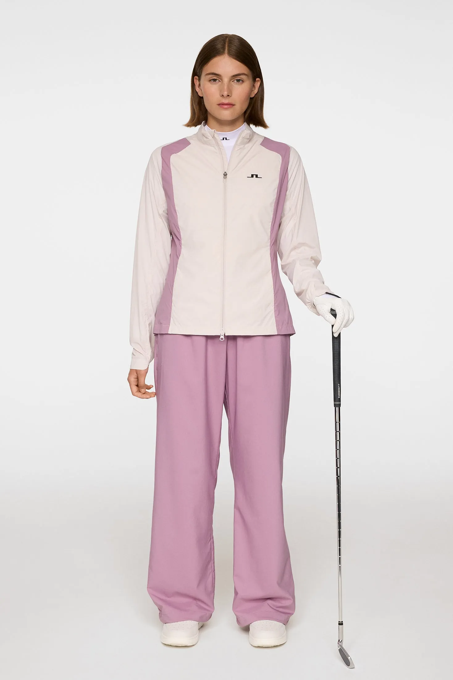 Brooks Zip Jacket / Grey Lilac sold by J. Lindeberg product image thumbnail 4