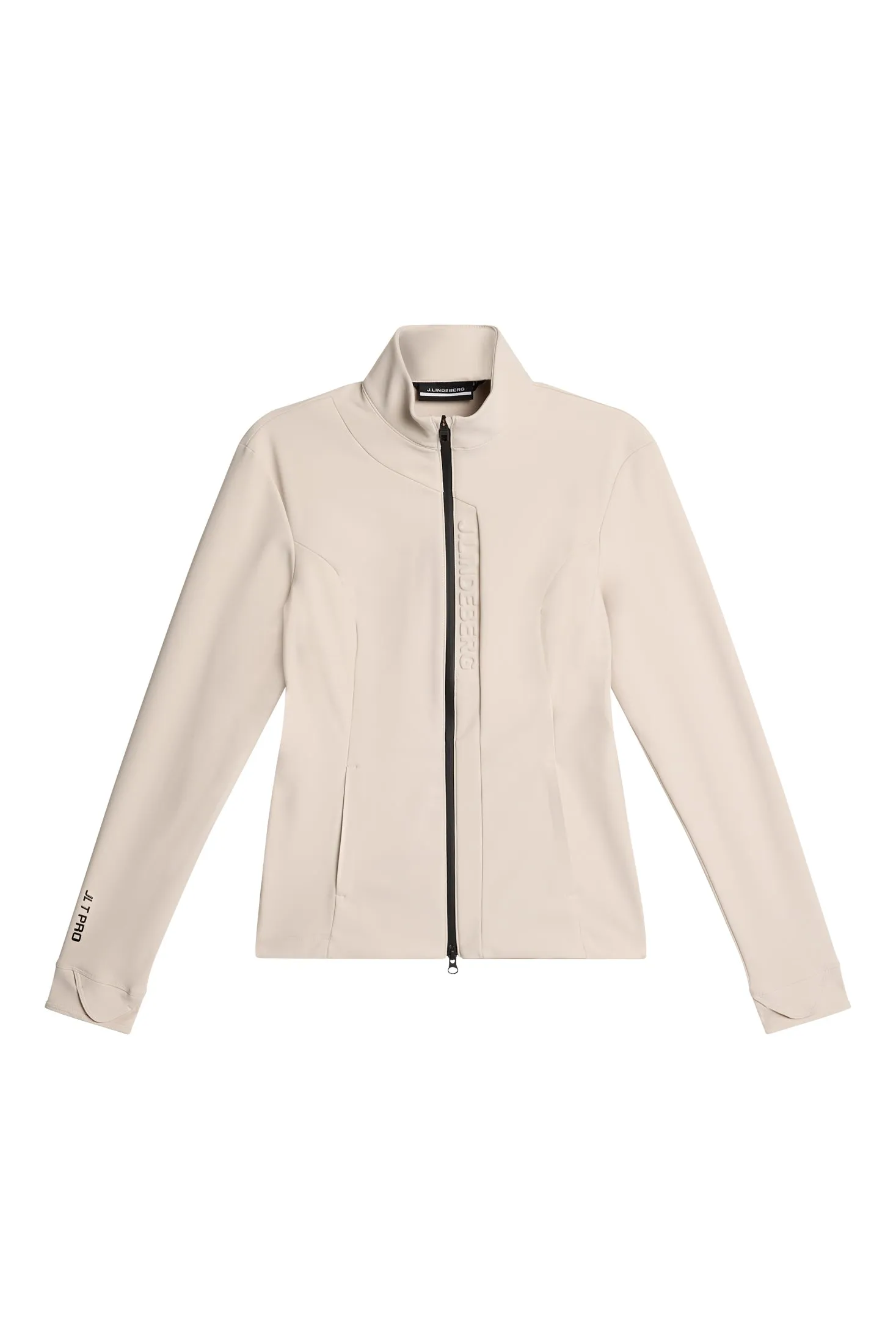 Taylor Zip Mid Layer / Moonbeam sold by J. Lindeberg