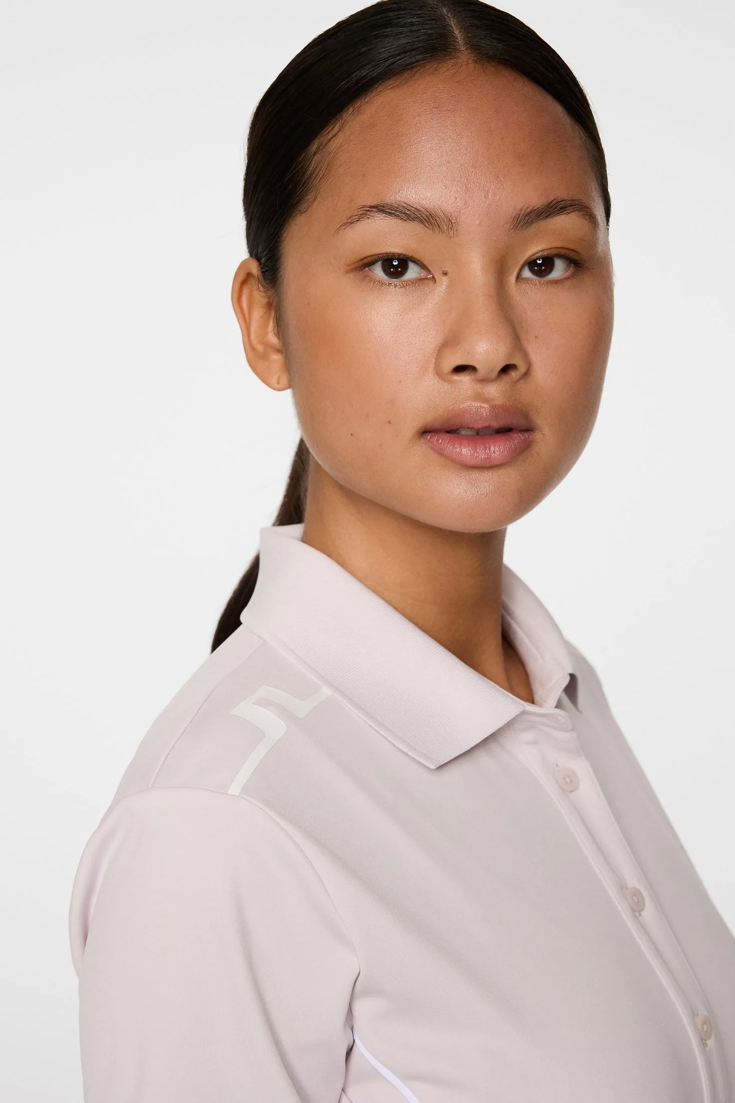 Leyla Polo / Grey Lilac sold by J. Lindeberg product image thumbnail 5