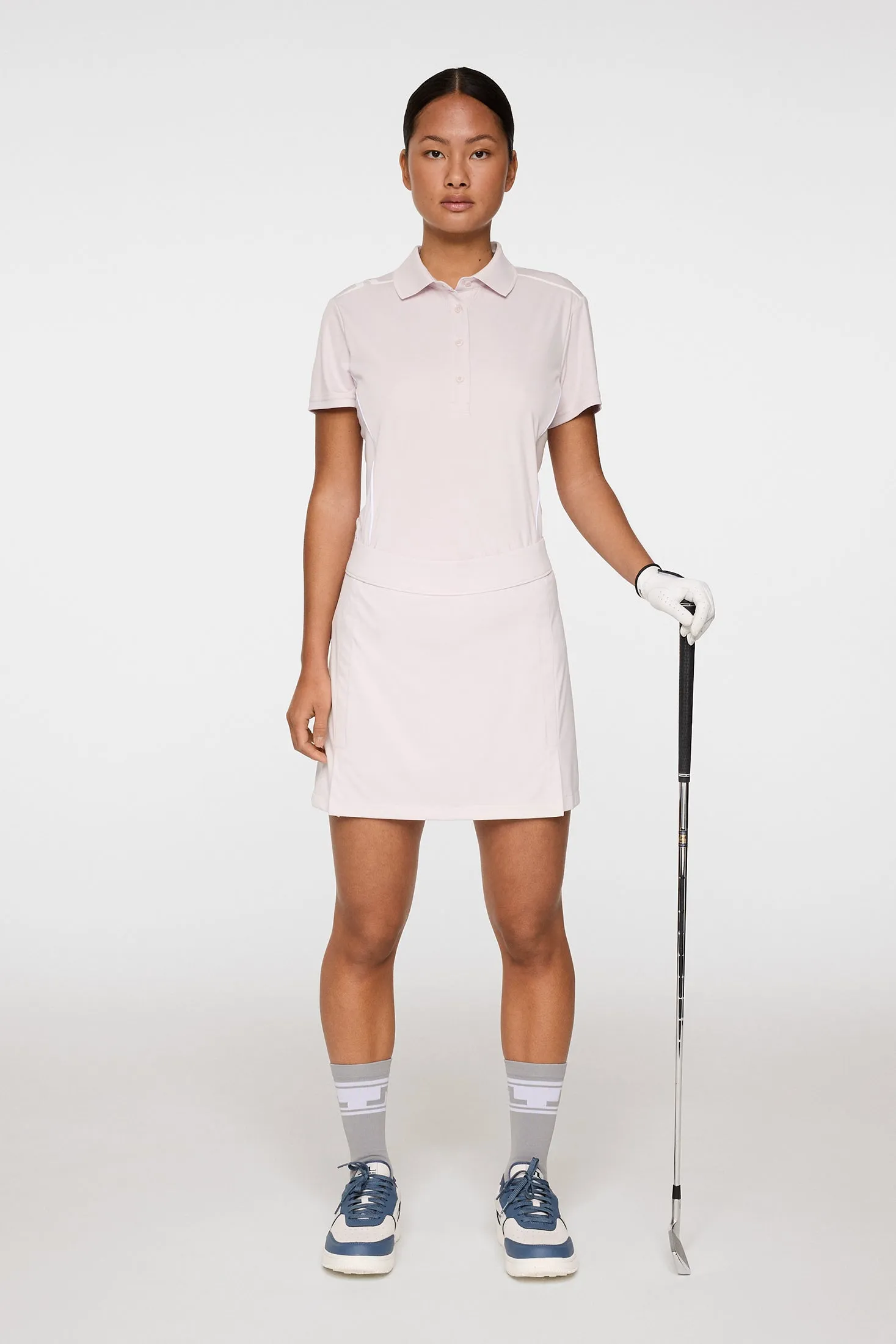 Leyla Polo / Grey Lilac sold by J. Lindeberg product image thumbnail 4