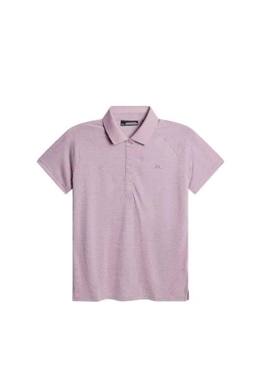 Minnie Polo / Very Grape Melange sold by J. Lindeberg