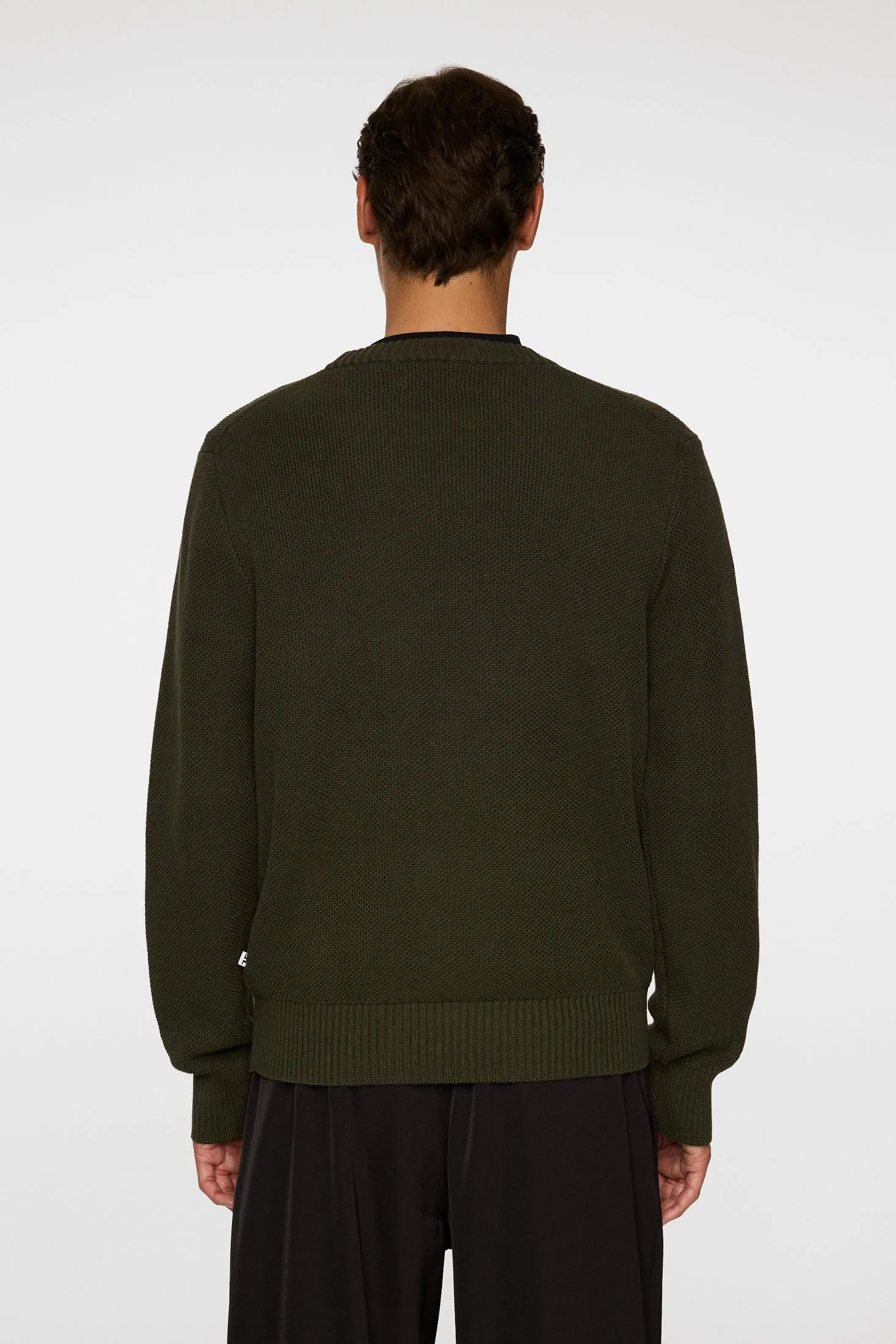 Oliver Structure Sweater / Forest Green sold by J. Lindeberg product image thumbnail 3