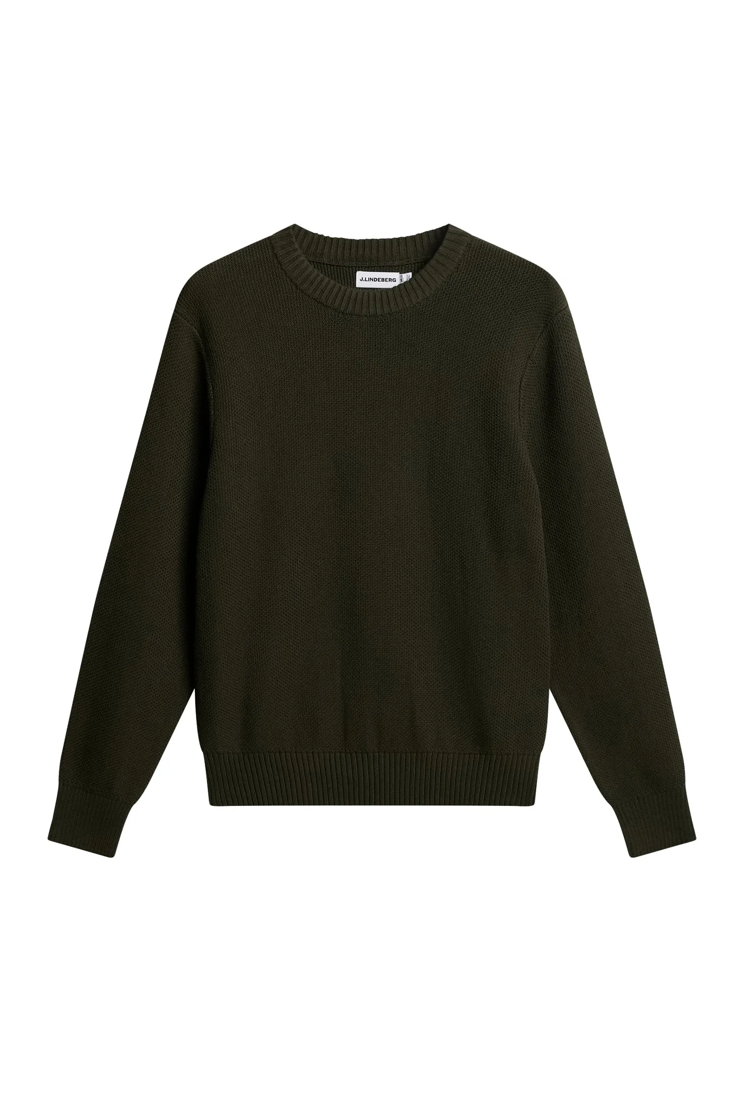 Oliver Structure Sweater / Forest Green sold by J. Lindeberg