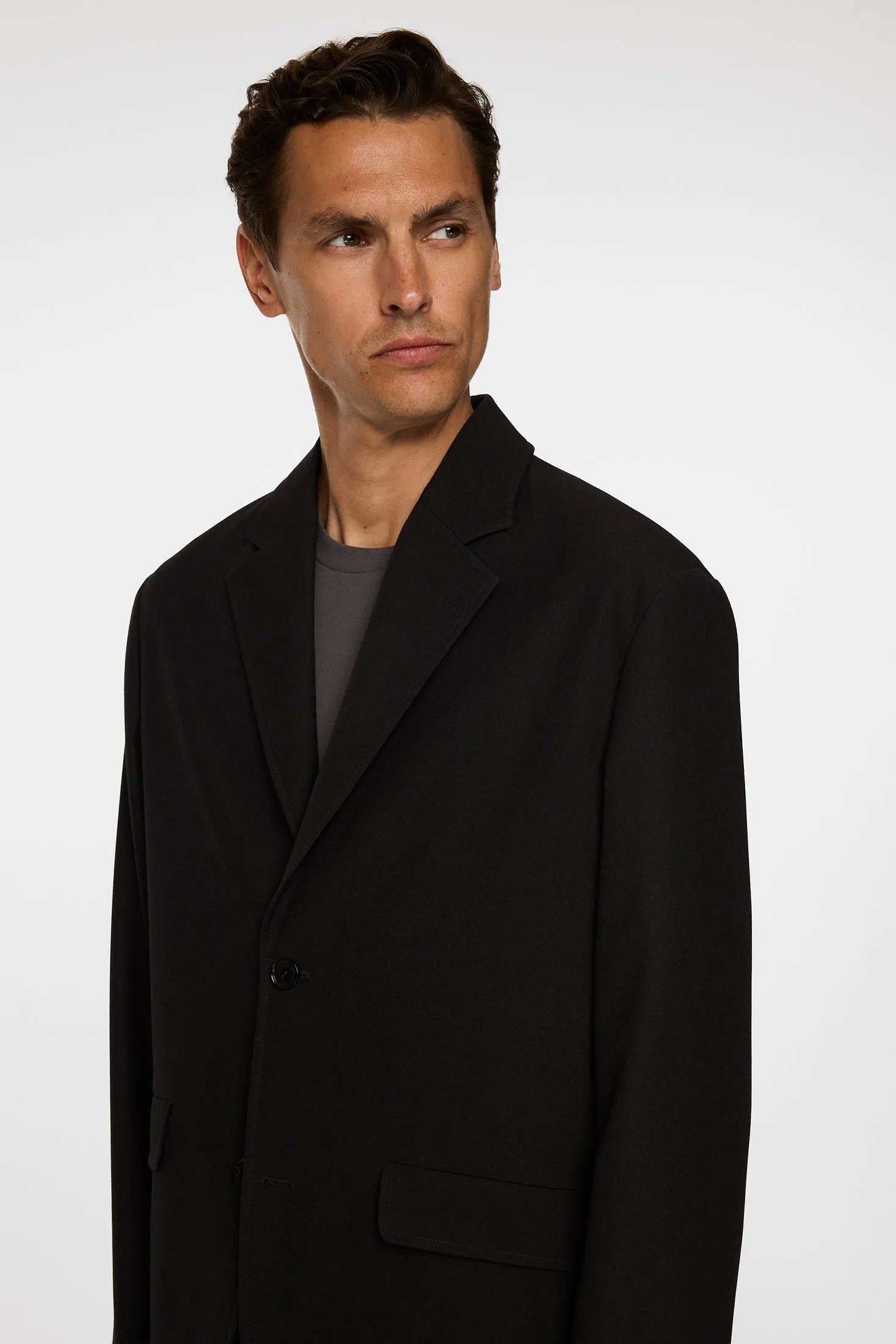 Kilan Refined Blazer / Black sold by J. Lindeberg product image thumbnail 2