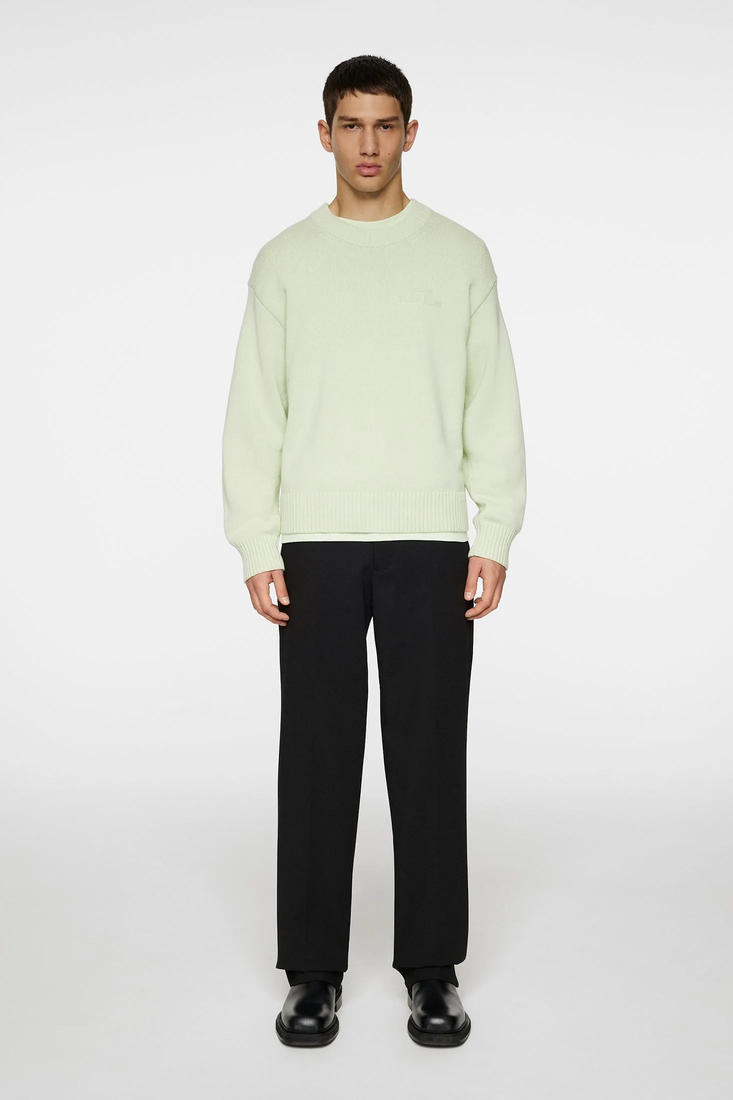 Eddy Cotton Wool Crew Neck / Ambrosia sold by J. Lindeberg product image thumbnail 4