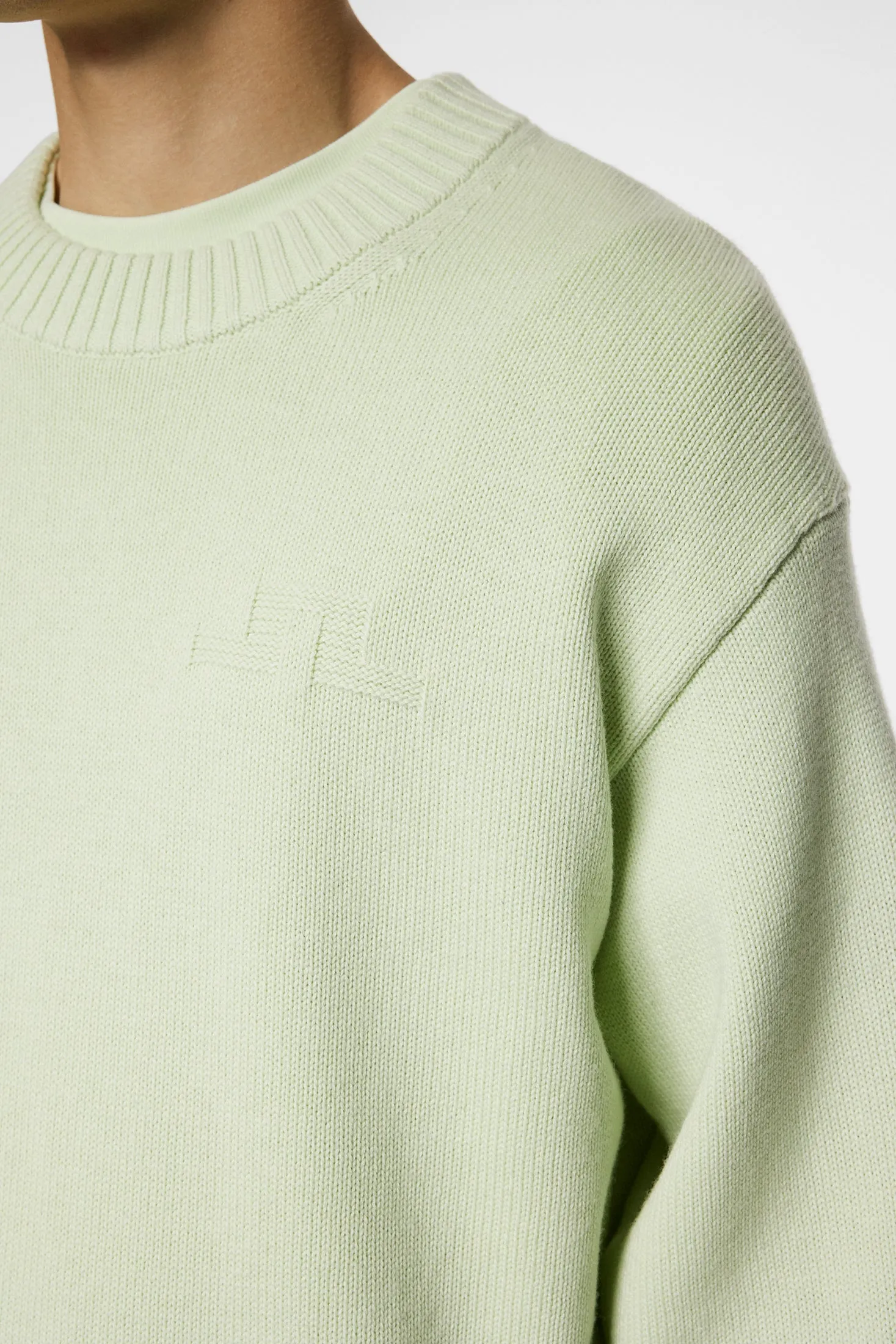 Eddy Cotton Wool Crew Neck / Ambrosia sold by J. Lindeberg product image thumbnail 2