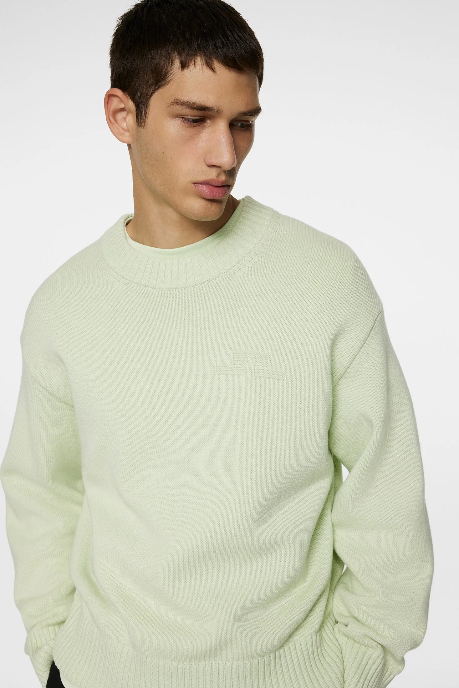 Eddy Cotton Wool Crew Neck / Ambrosia sold by J. Lindeberg product image thumbnail 5