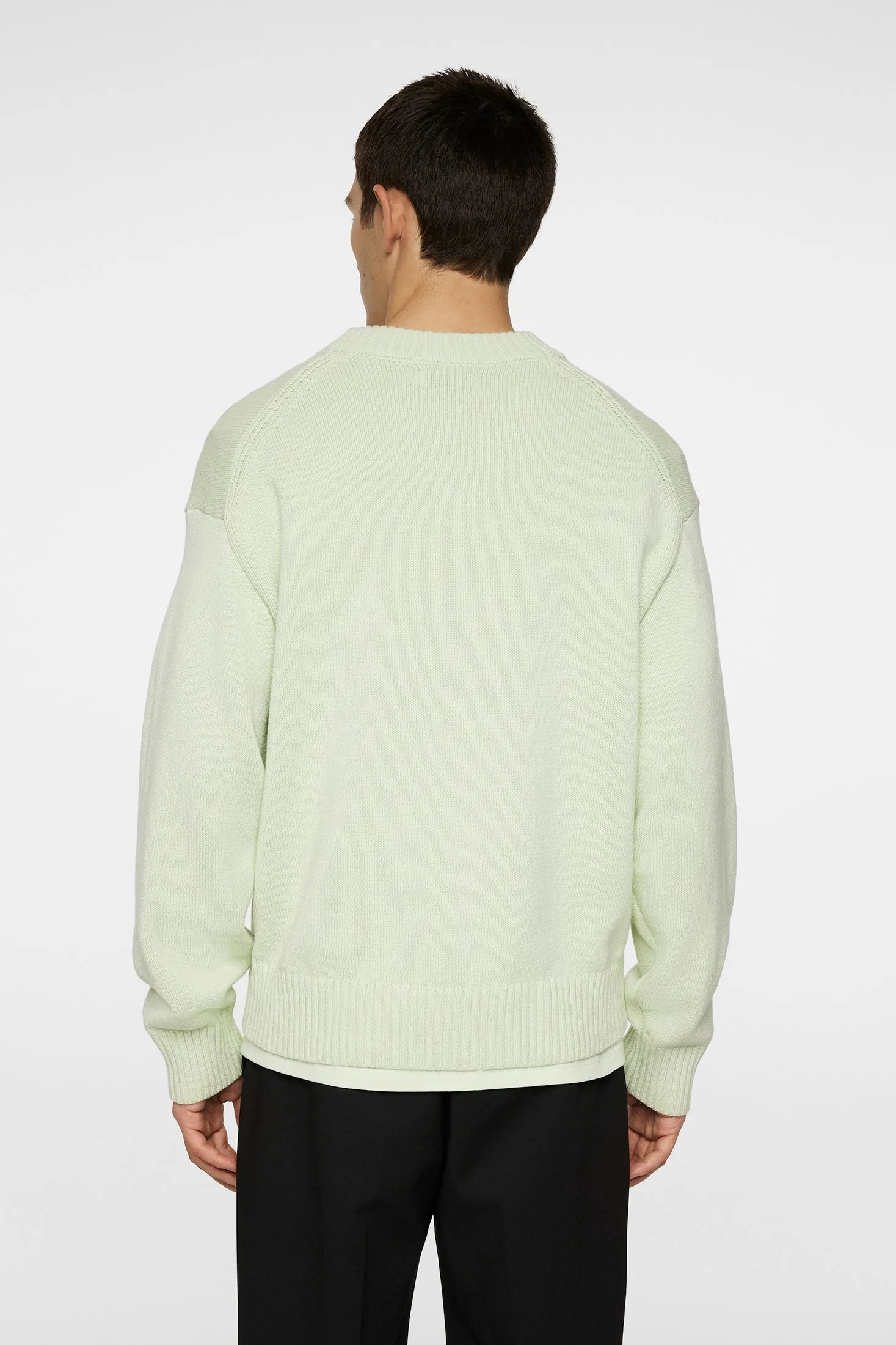 Eddy Cotton Wool Crew Neck / Ambrosia sold by J. Lindeberg product image thumbnail 3