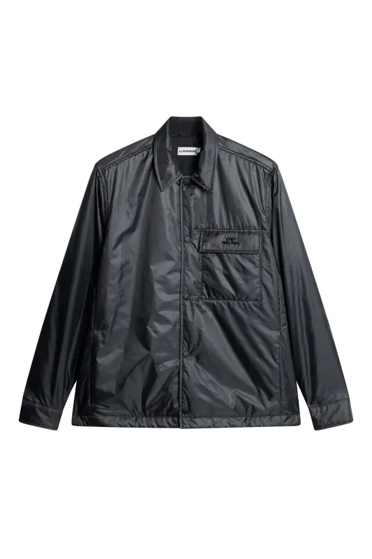 Nile Nylon padded Overshirt / Asphalt sold by J. Lindeberg