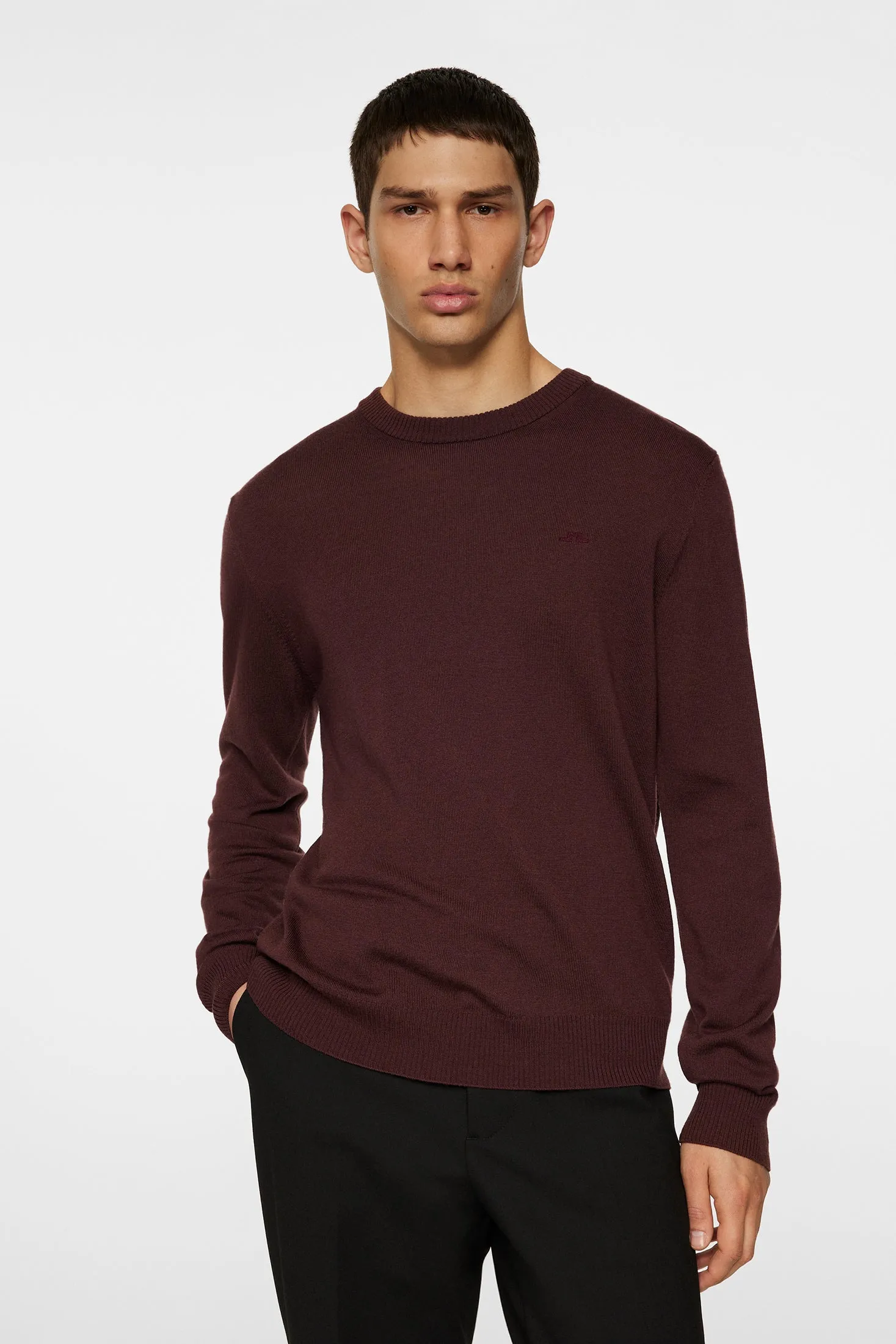 Keane Merino Crew Neck / Huckleberry sold by J. Lindeberg product image thumbnail 5
