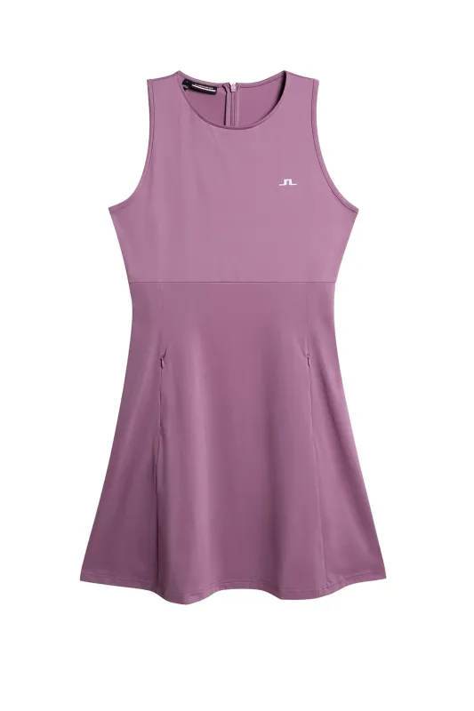 Cora Dress / Very Grape sold by J. Lindeberg