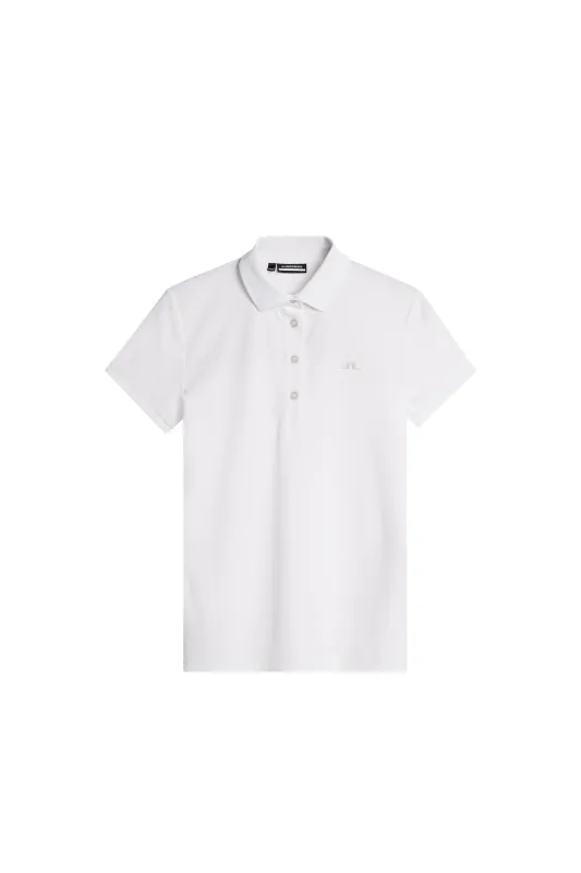 Cassie Polo / White sold by J. Lindeberg