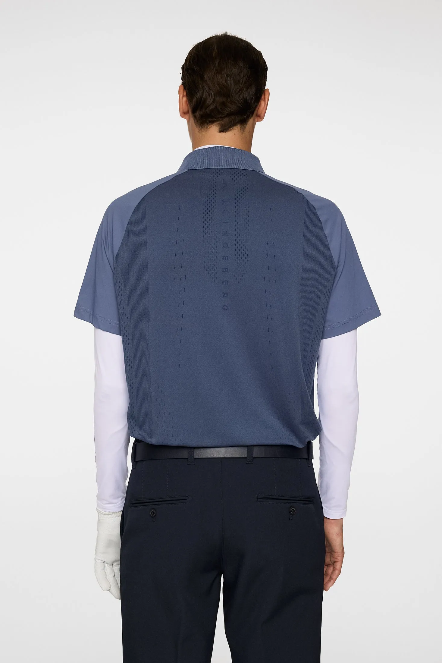 Ray Hybrid Polo / Vintage Indigo sold by J. Lindeberg product image thumbnail 4