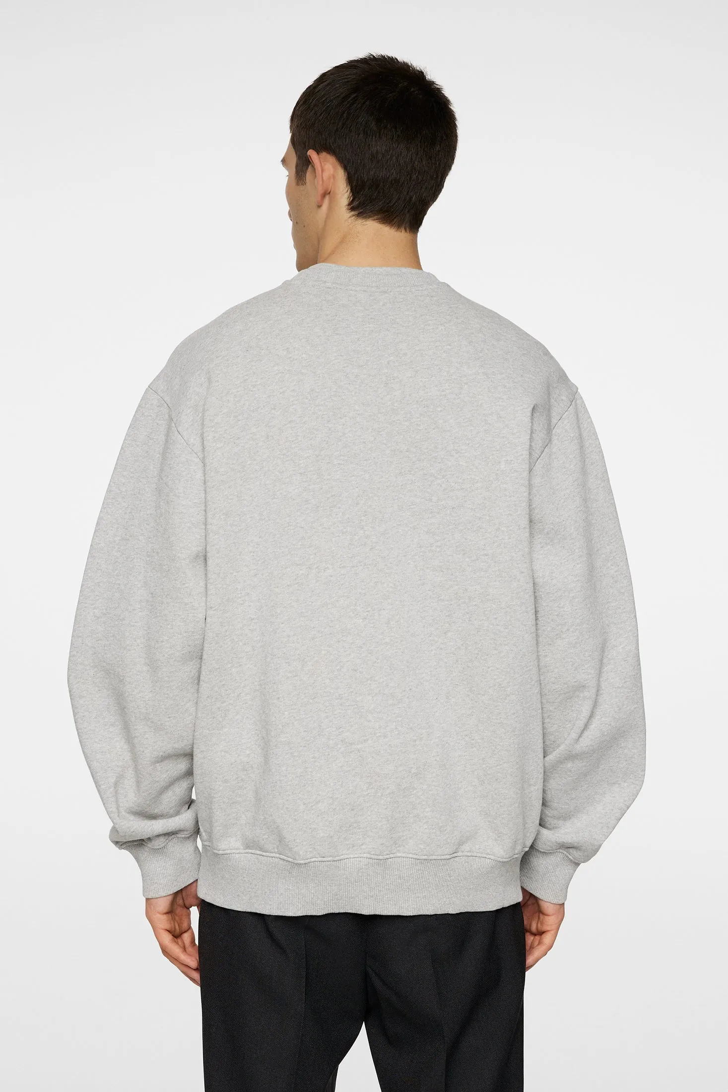 Callan Crew Neck / Light Grey Melange sold by J. Lindeberg product image thumbnail 3