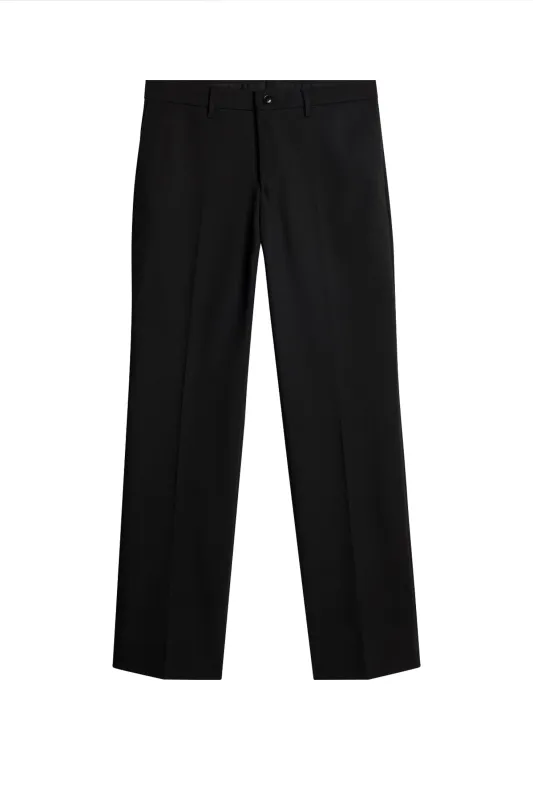 Gabi Compact Stretch Pants / Black sold by J. Lindeberg