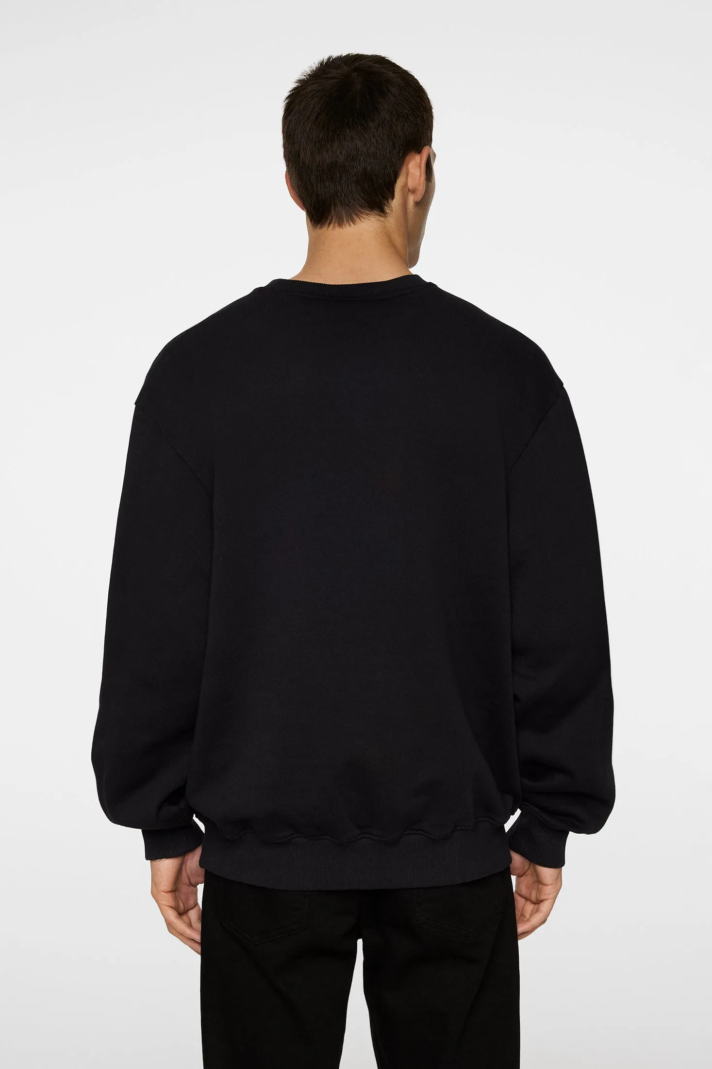 Callan Crew Neck / Black sold by J. Lindeberg product image thumbnail 3