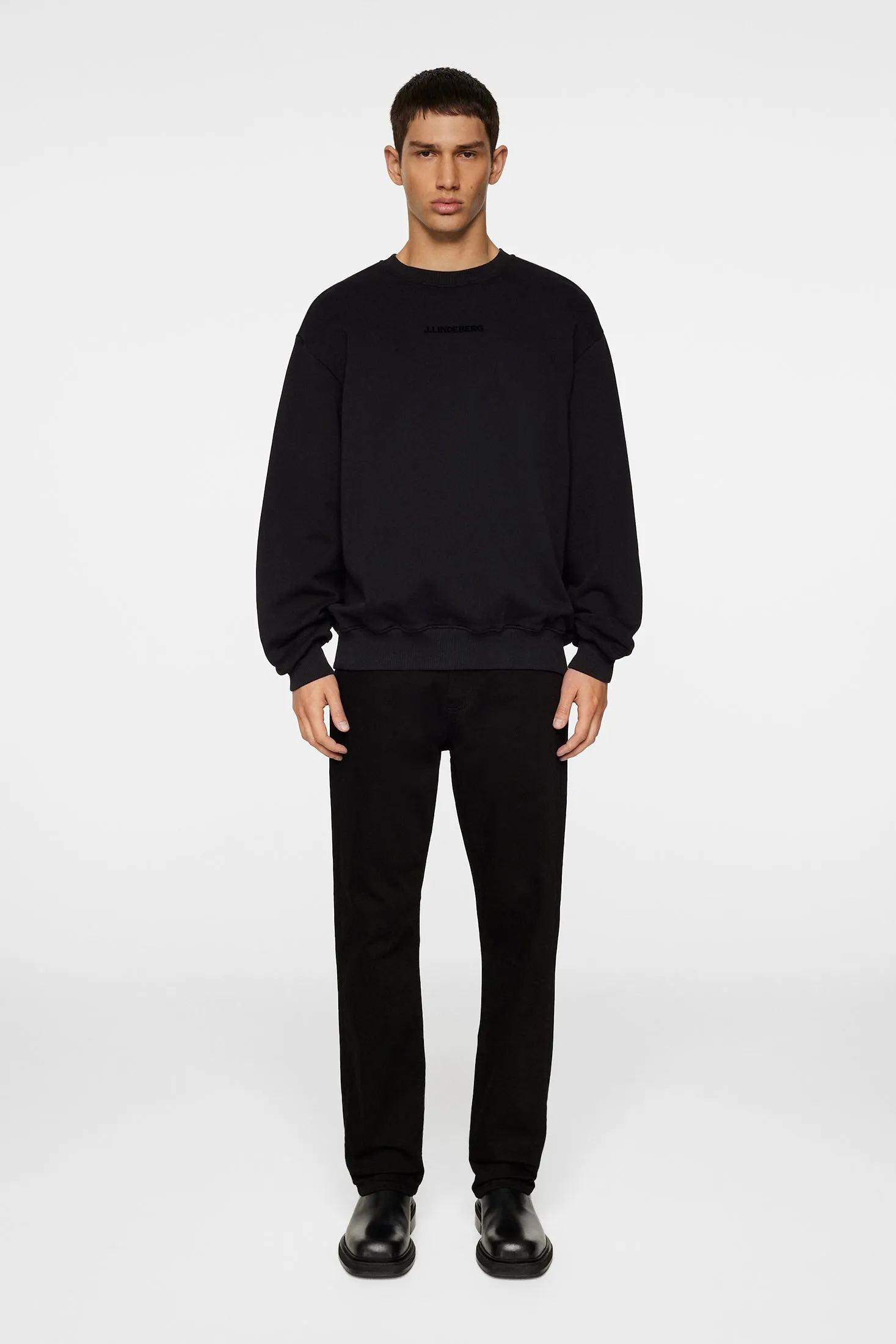 Callan Crew Neck / Black sold by J. Lindeberg product image thumbnail 4