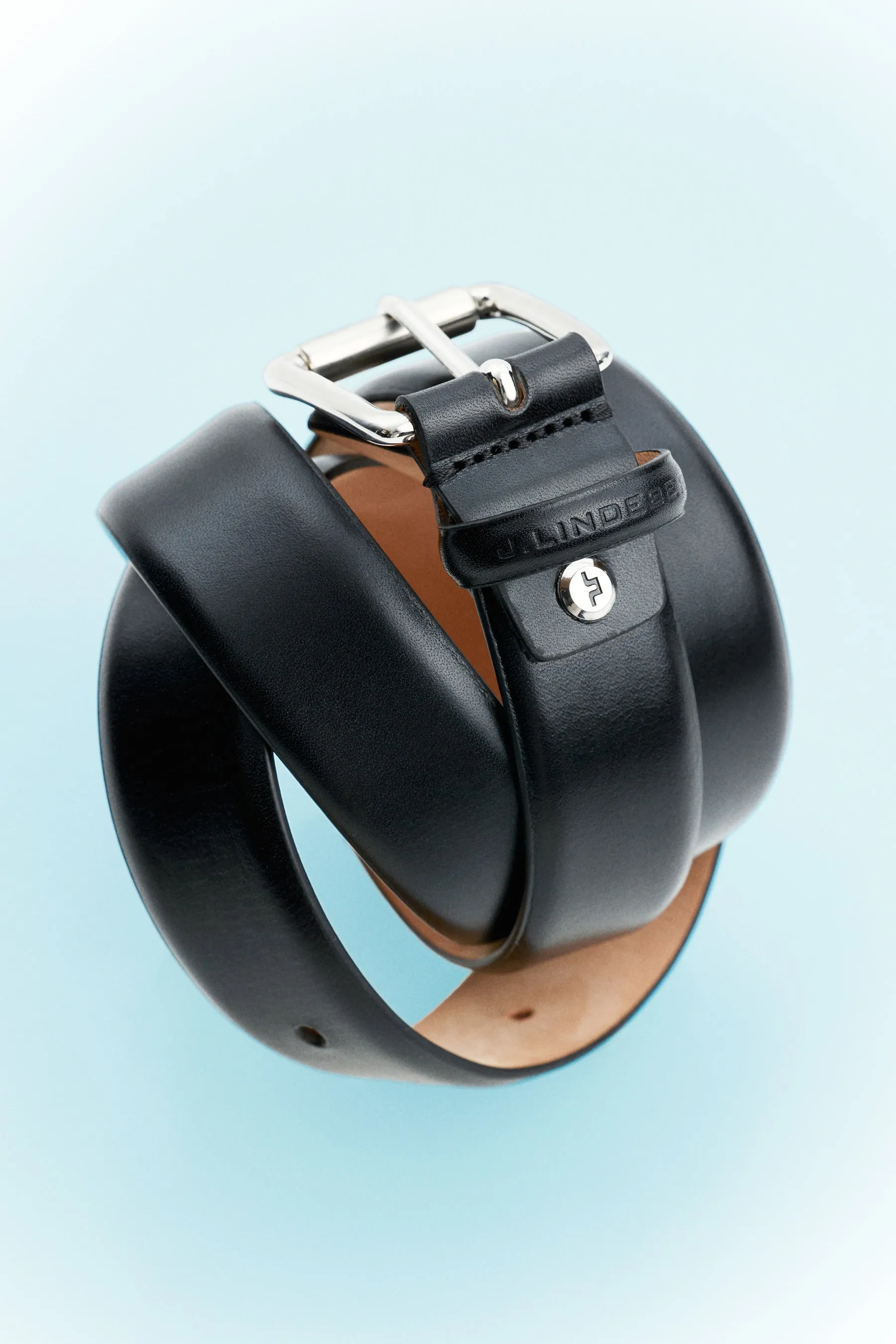 Bill Leather Belt / Black sold by J. Lindeberg product image thumbnail 4