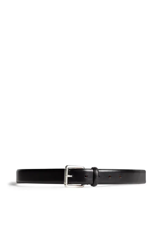 Bill Leather Belt / Black sold by J. Lindeberg