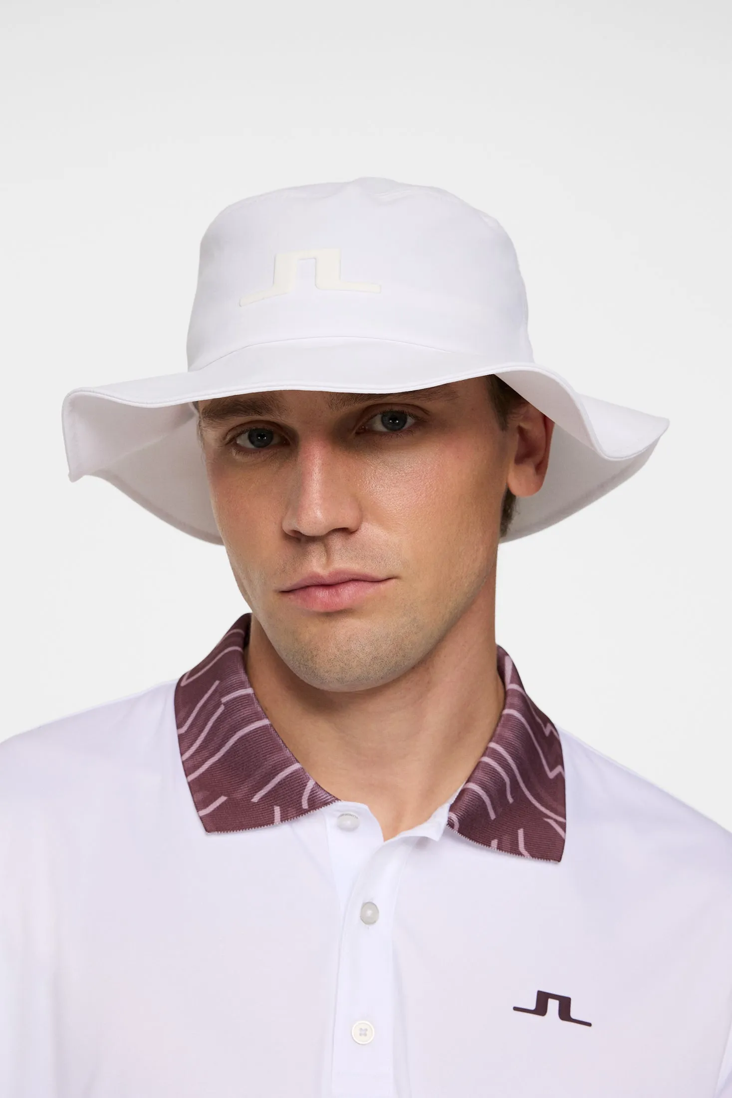 Tour Bucket Hat / White sold by J. Lindeberg product image thumbnail 3