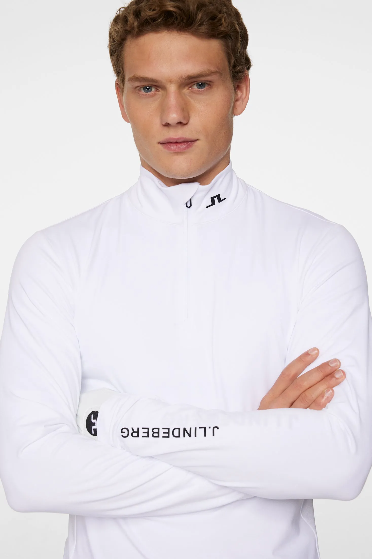 Tour Tech Mid Layer / White sold by J. Lindeberg product image thumbnail 5