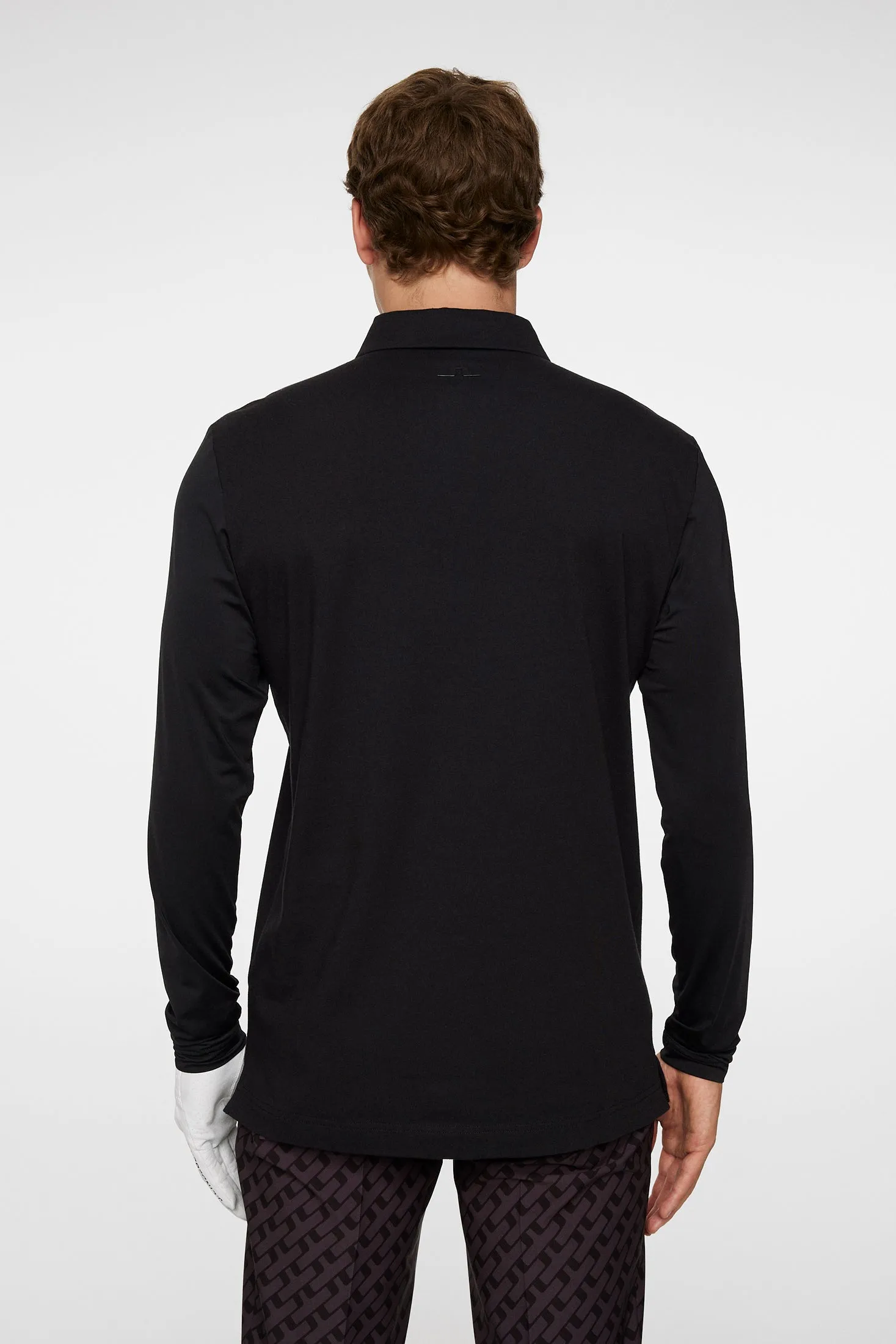 Sean Hybrid LS Polo / Black sold by J. Lindeberg product image thumbnail 3