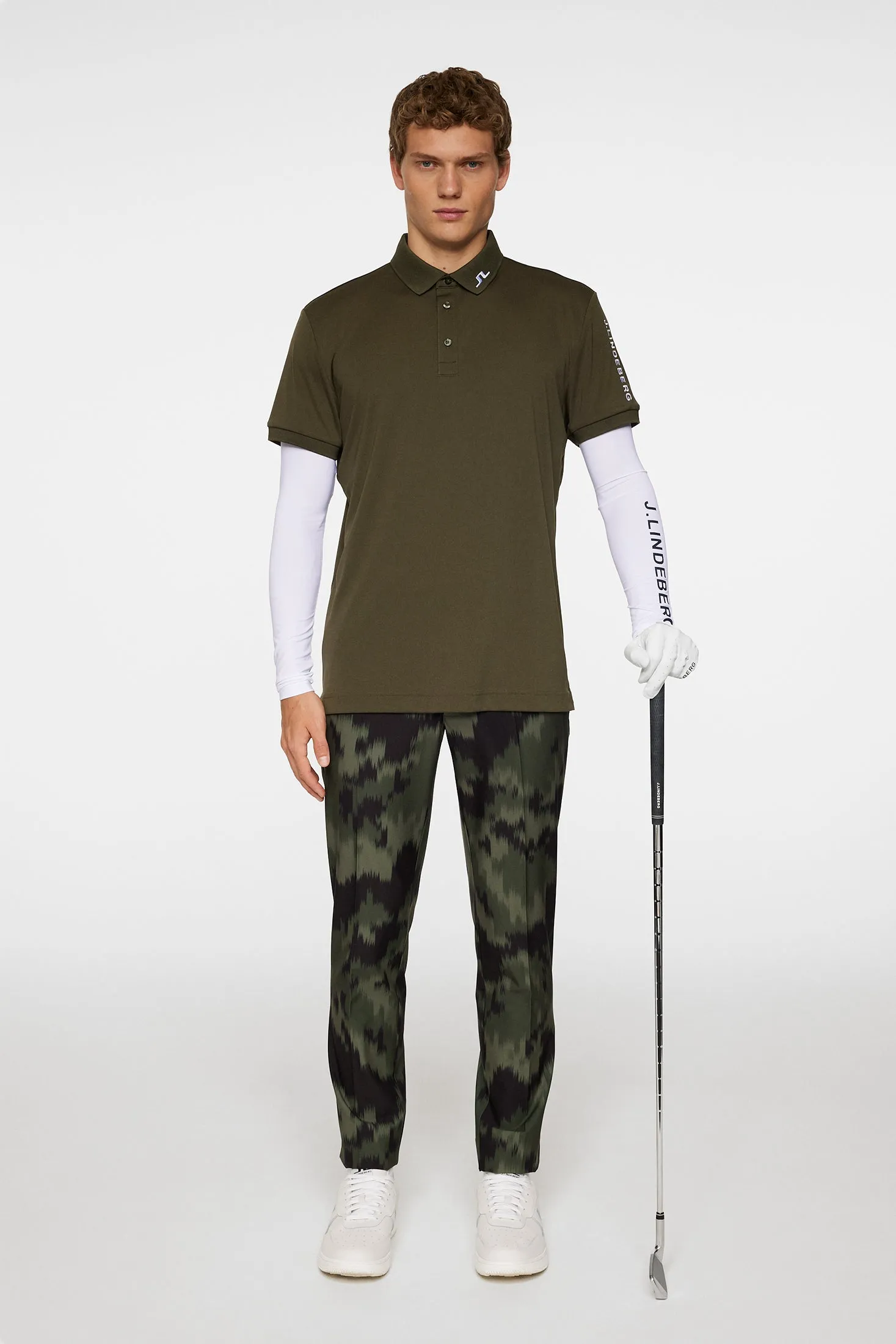 Tour Tech Polo / Forest Green sold by J. Lindeberg product image thumbnail 4