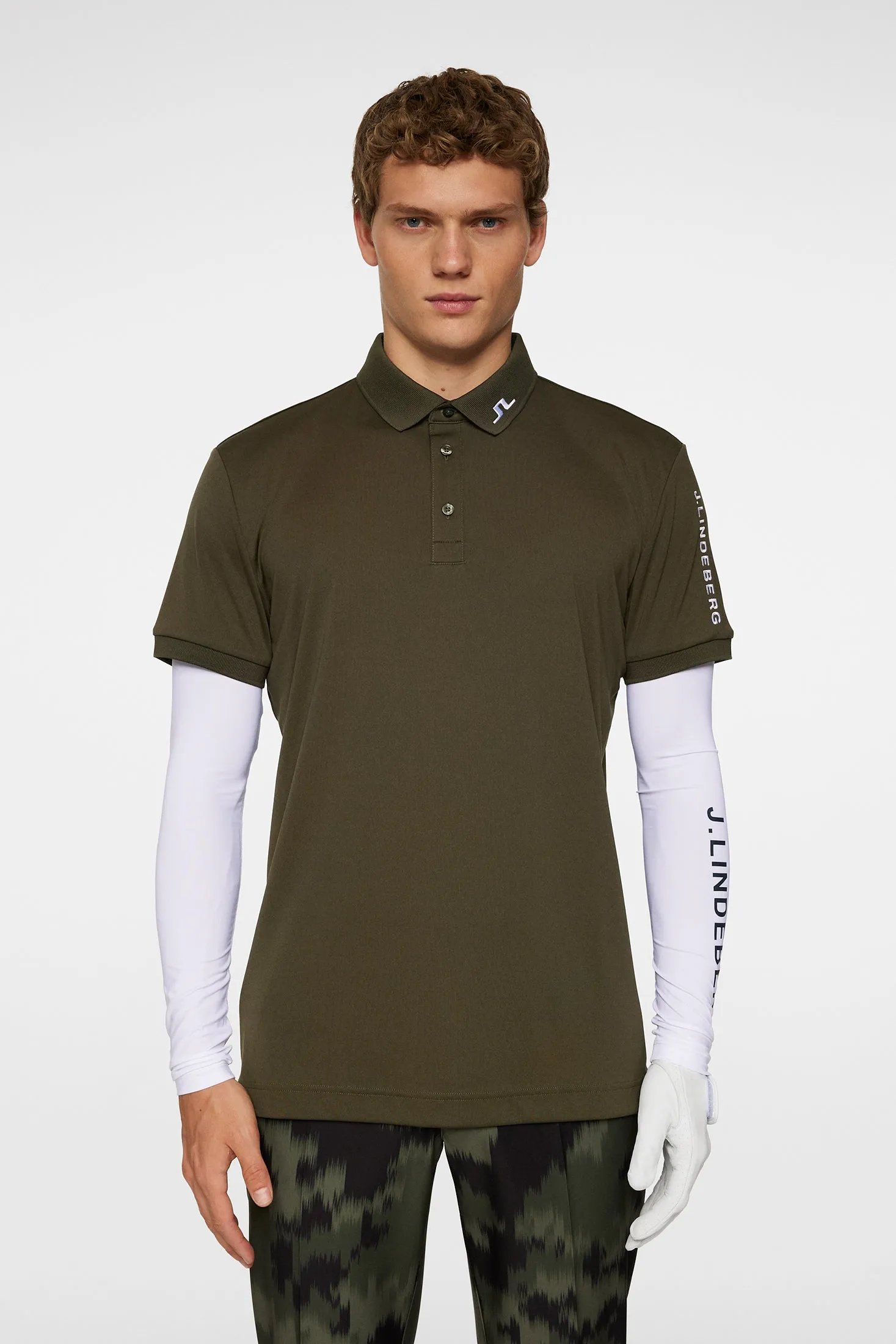 Tour Tech Polo / Forest Green sold by J. Lindeberg product image thumbnail 2