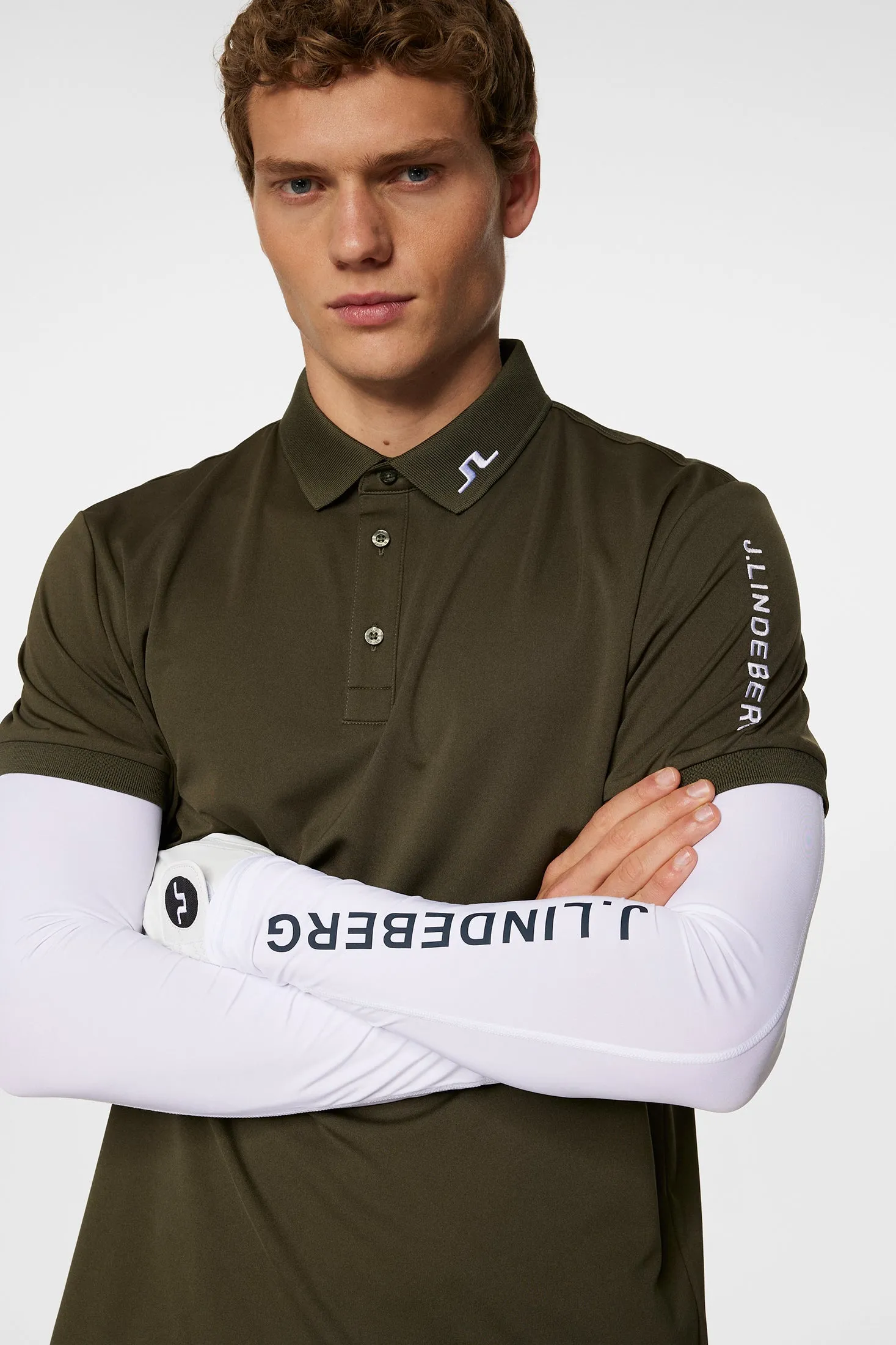 Tour Tech Polo / Forest Green sold by J. Lindeberg product image thumbnail 5