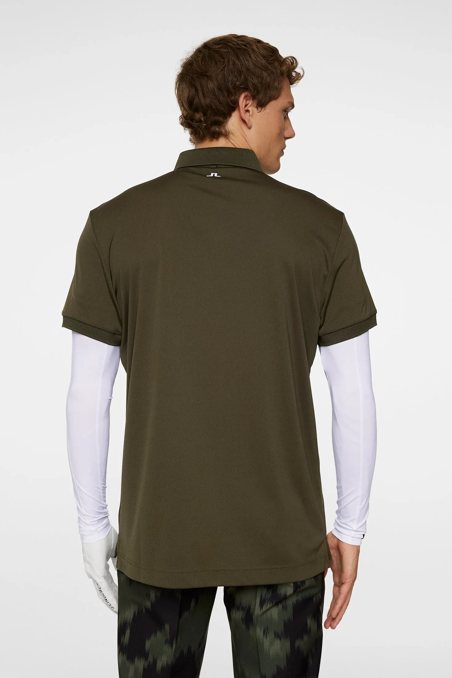 Tour Tech Polo / Forest Green sold by J. Lindeberg product image thumbnail 3