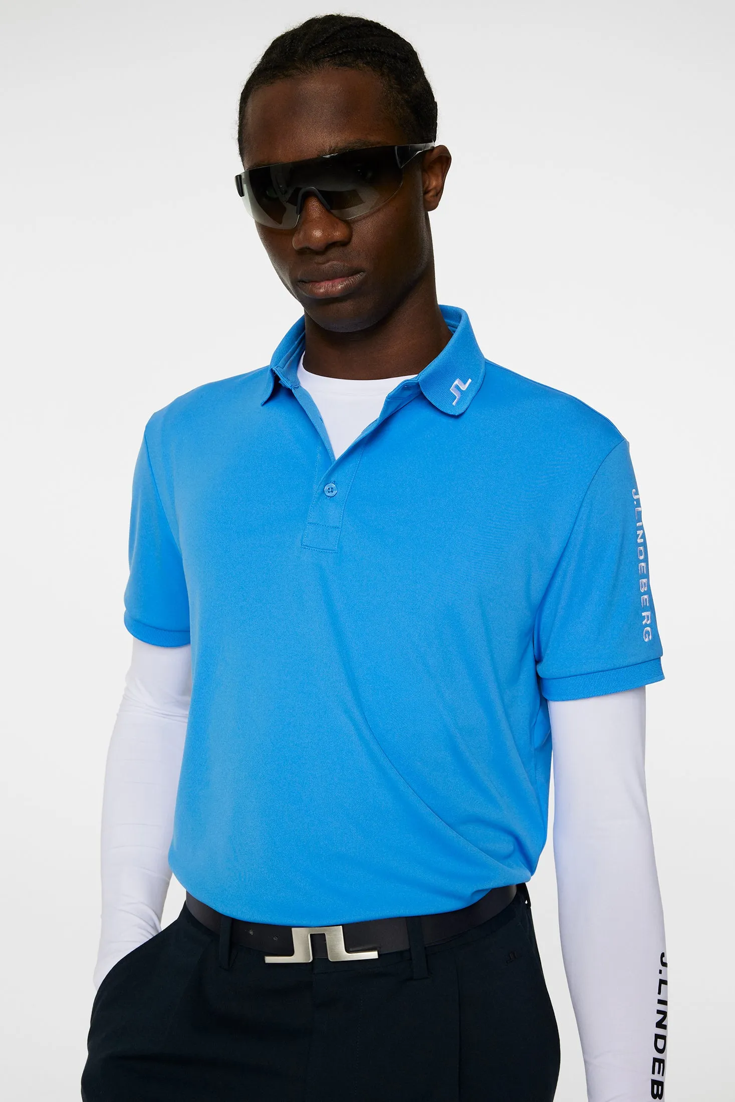 Tour Tech Polo / Sonic Blue sold by J. Lindeberg product image thumbnail 5