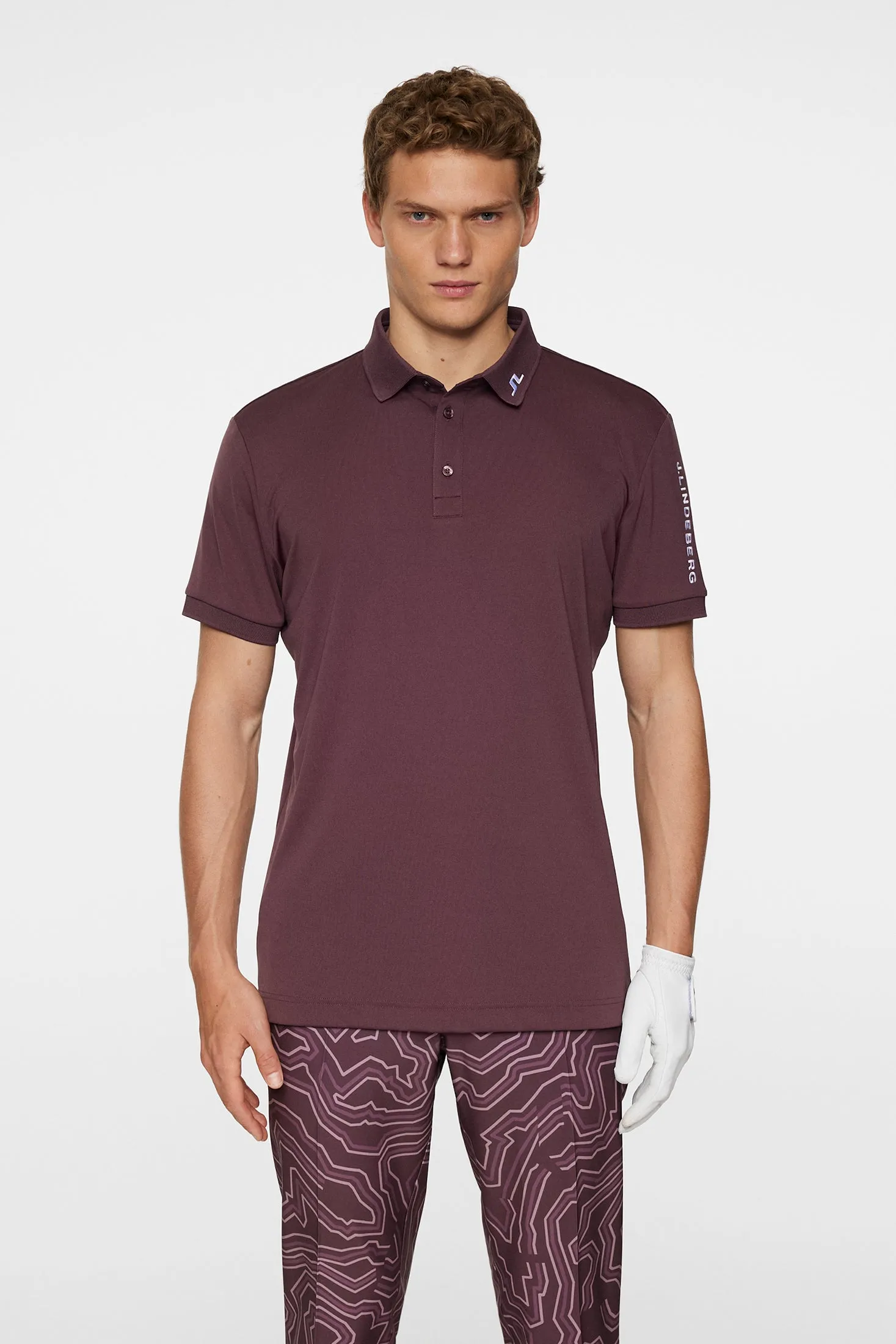 Tour Tech Polo / Huckleberry sold by J. Lindeberg product image thumbnail 2