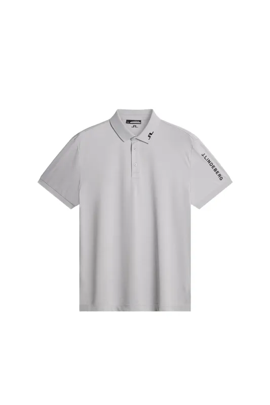 Tour Tech Polo / Light Grey Melange sold by J. Lindeberg
