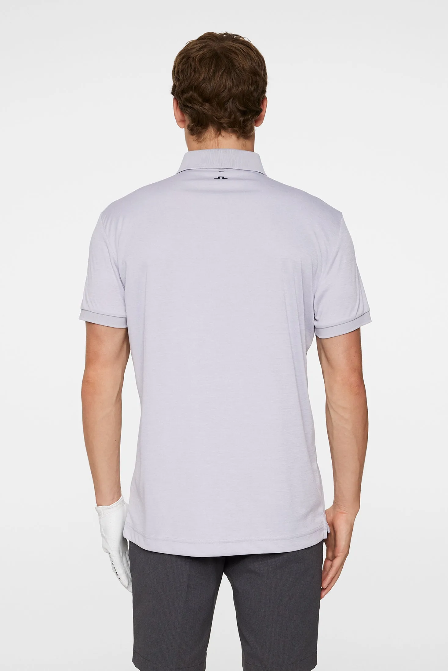 Tour Tech Polo / Light Grey Melange sold by J. Lindeberg product image thumbnail 3