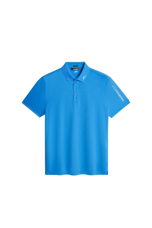 Tour Tech Slim Fit Polo / Sonic Blue sold by J. Lindeberg
