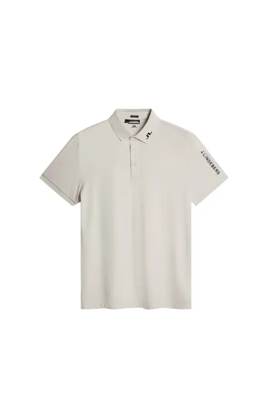 Tour Tech Slim Fit Polo / Moonbeam sold by J. Lindeberg