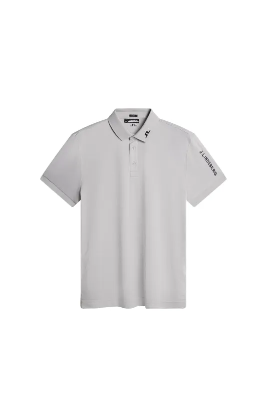 Tour Tech Slim Fit Polo / Light Grey Melange sold by J. Lindeberg