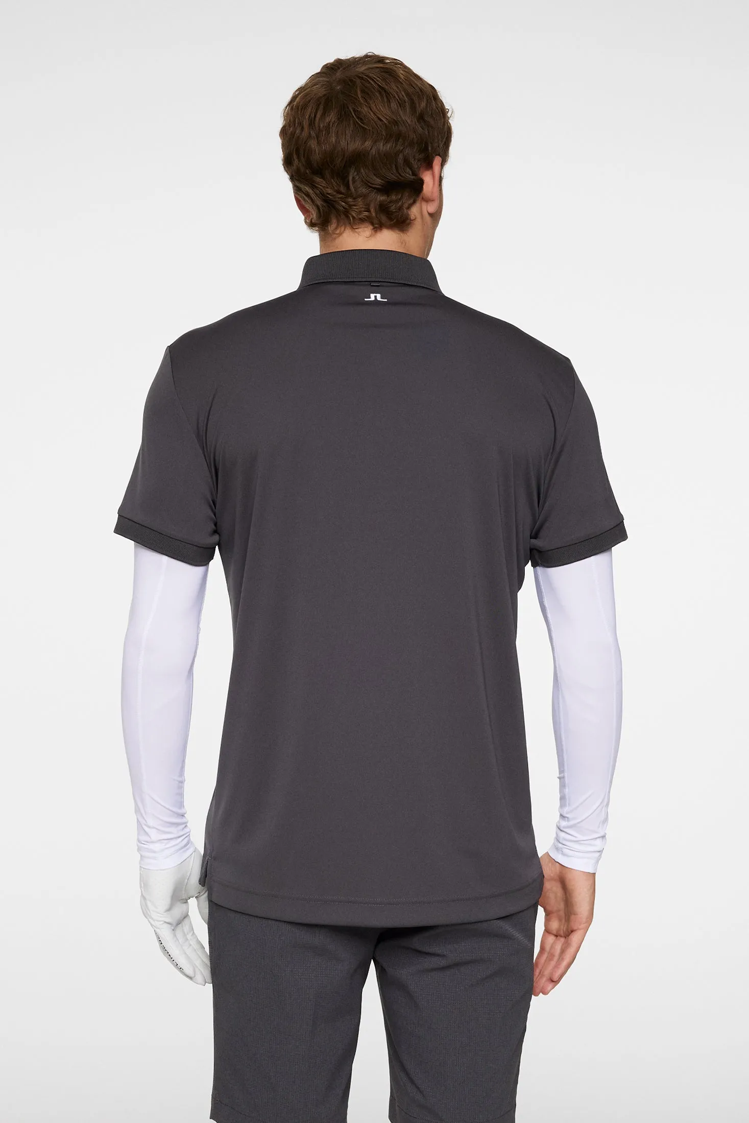 Tour Tech Slim Fit Polo / Asphalt sold by J. Lindeberg product image thumbnail 3