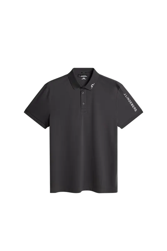 Tour Tech Slim Fit Polo / Asphalt sold by J. Lindeberg