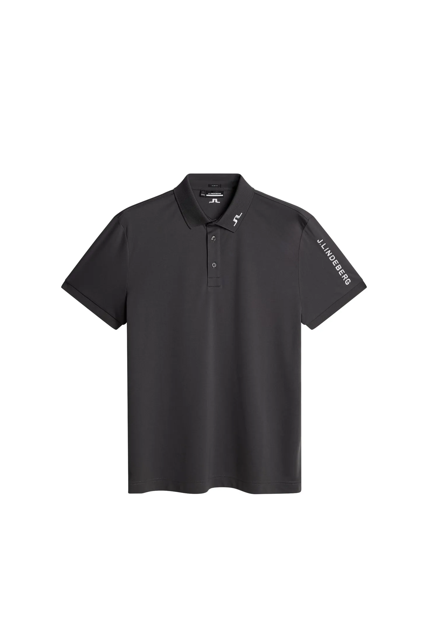 Tour Tech Slim Fit Polo / Asphalt sold by J. Lindeberg